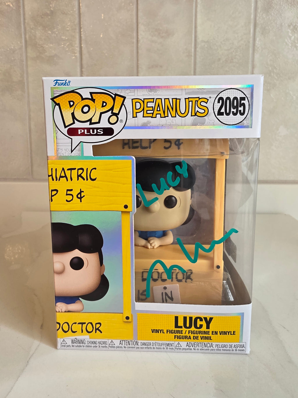 Funko Pop! Peanuts Lucy 2095 - Autographed by Melanie Kohn