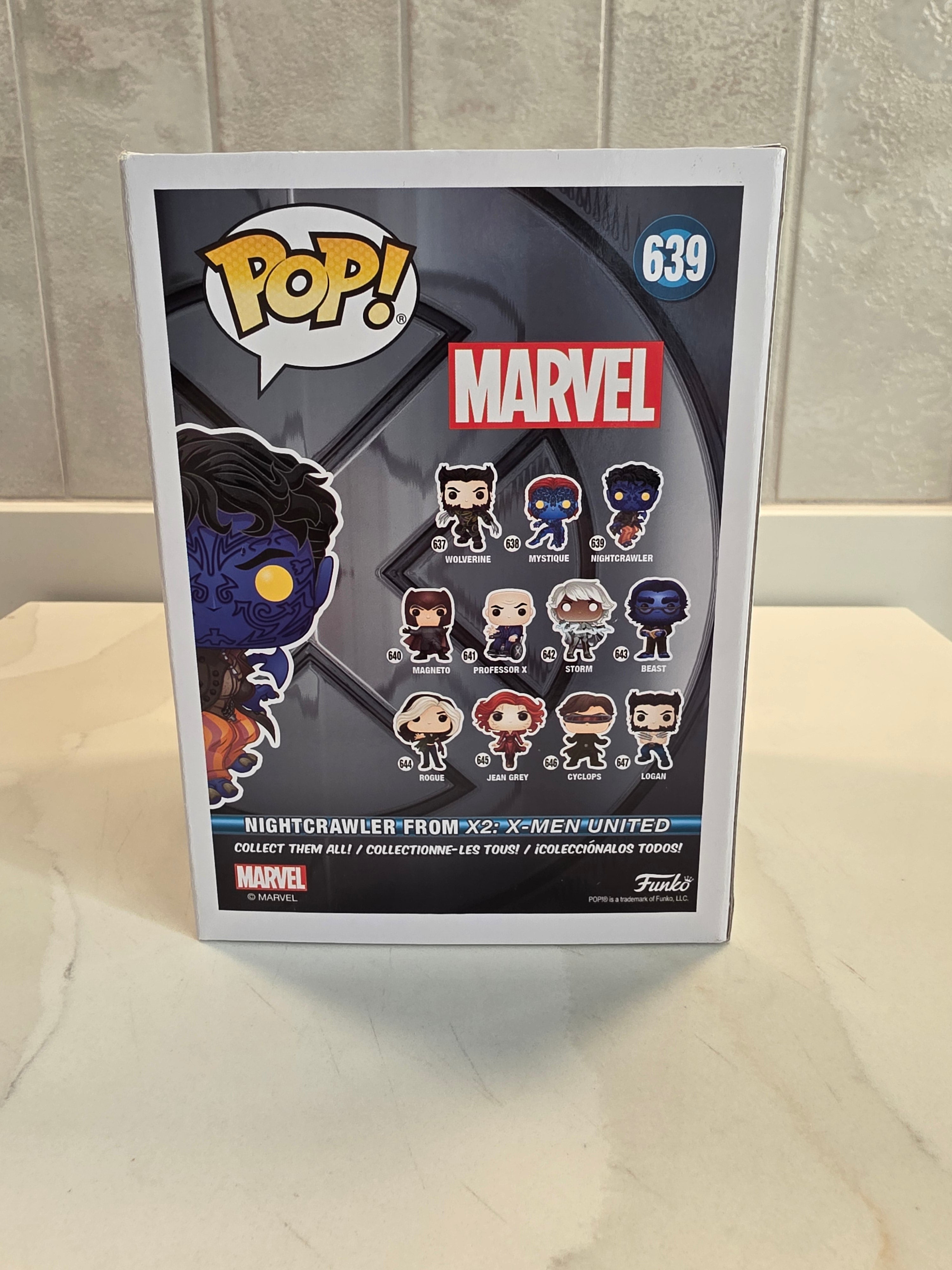 Funko Pop! Marvel Nightcrawler 639 (pre-owned)