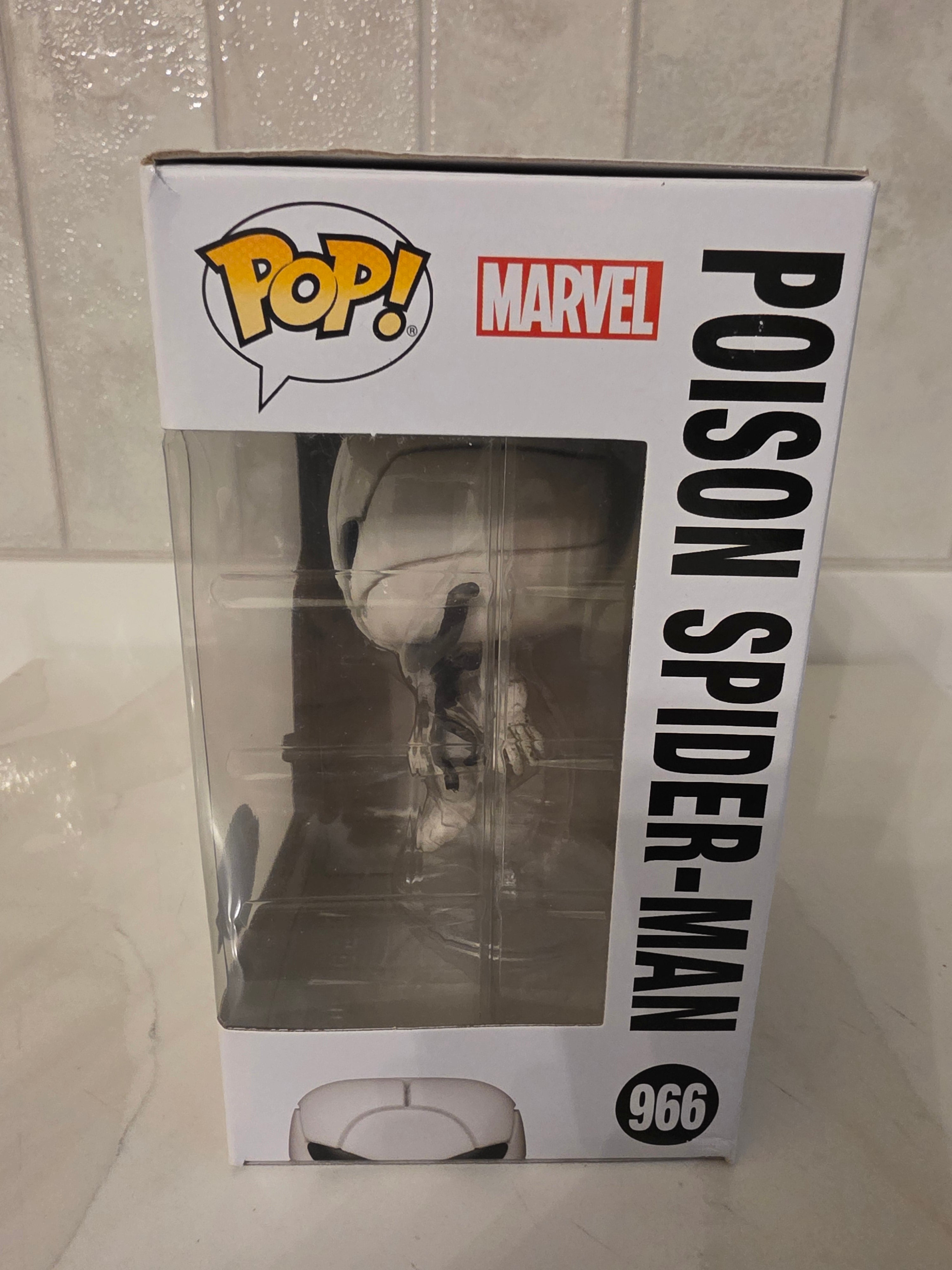 Funko Pop! Marvel Venom Poison Spider-man 966 (pre-owned)