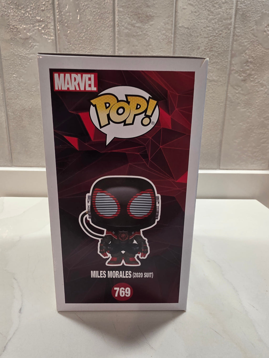 Funko Pop! Marvel Miles Morales (2020 Suit) 769 (pre-owned)
