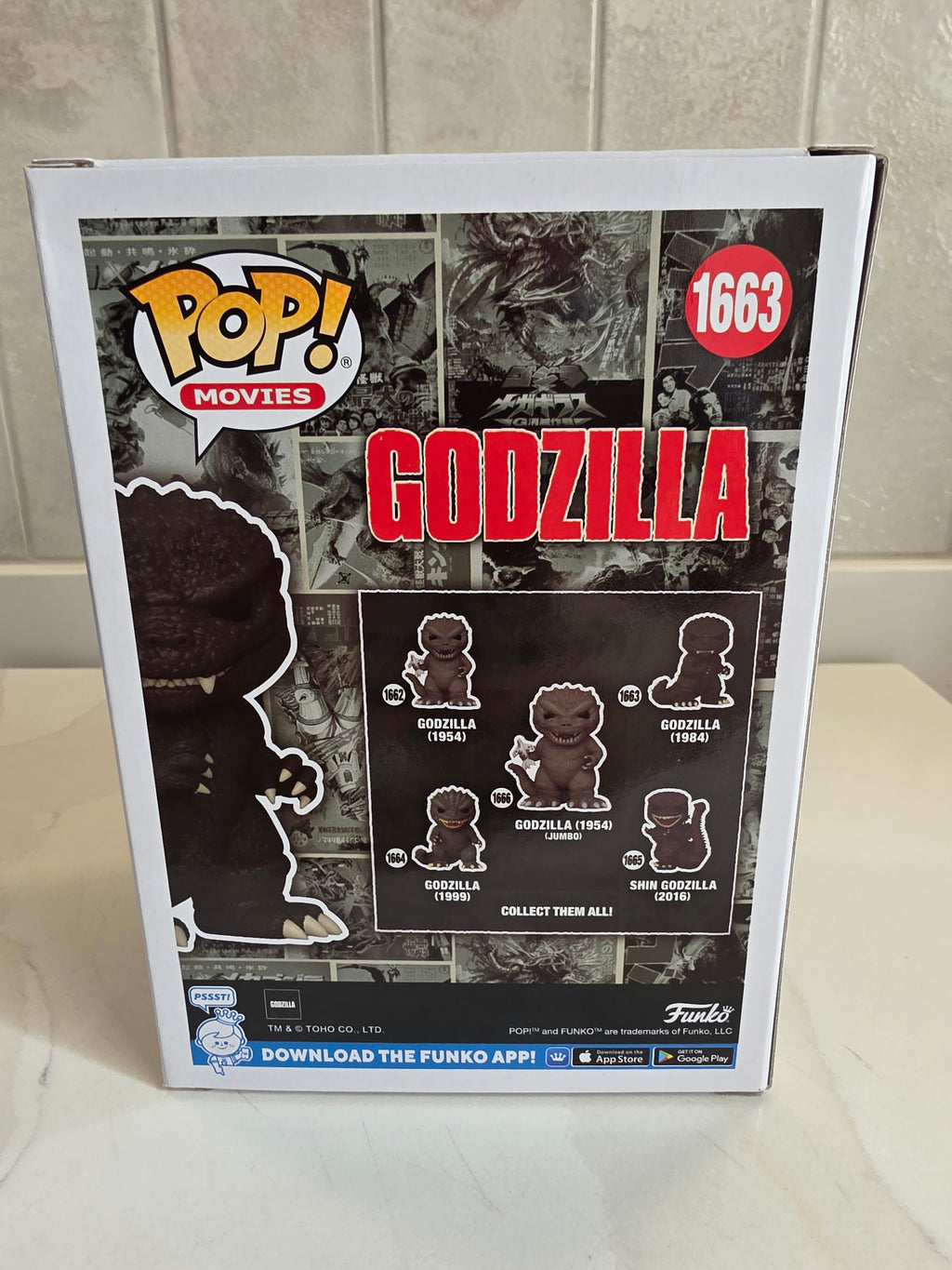 Funko Pop! Movies Godzilla (1984) 1663 (pre-owned)