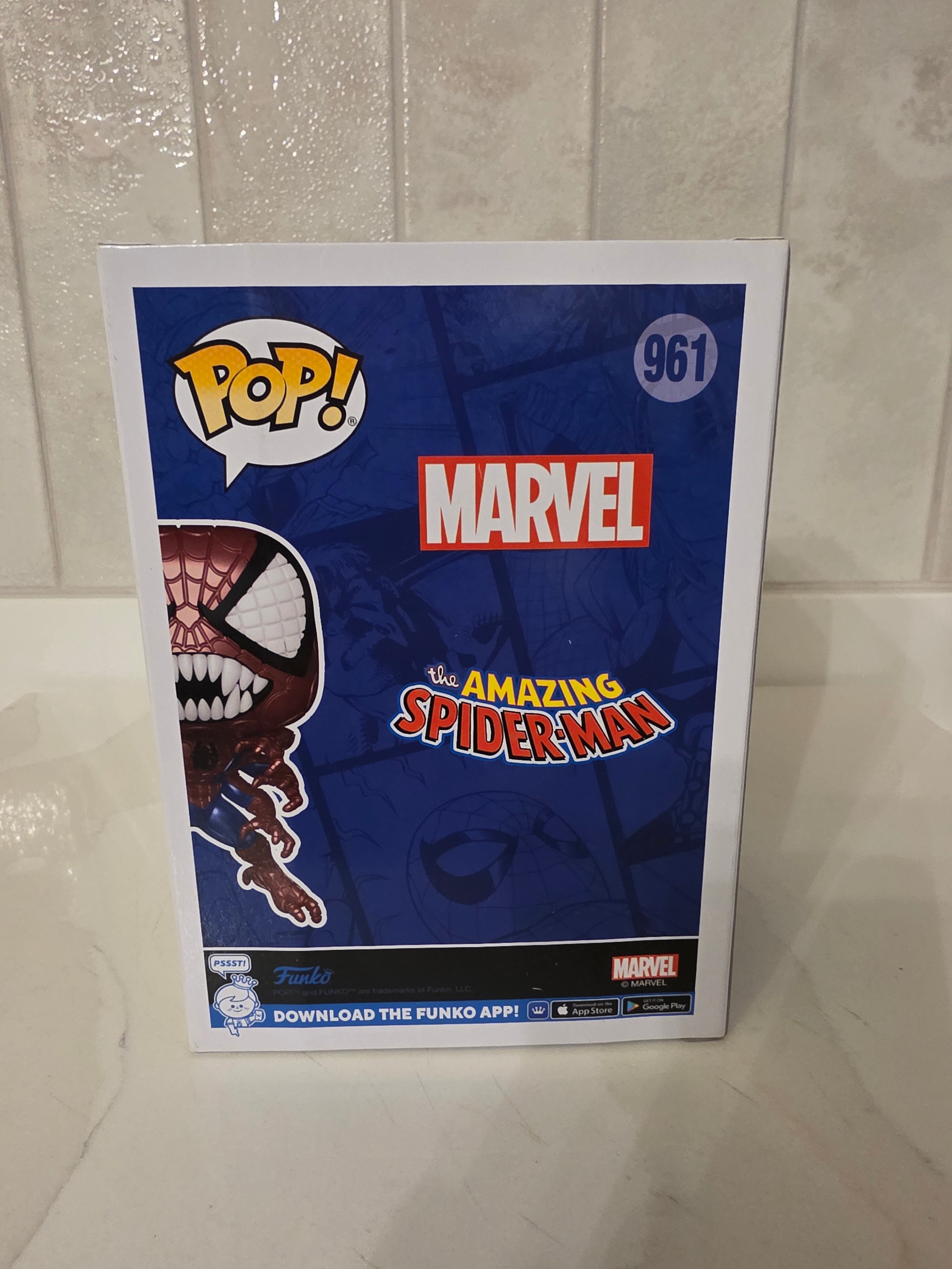 Funko Pop! Marvel Doppelganger Spider-man (metallic) 961 (pre-owned)