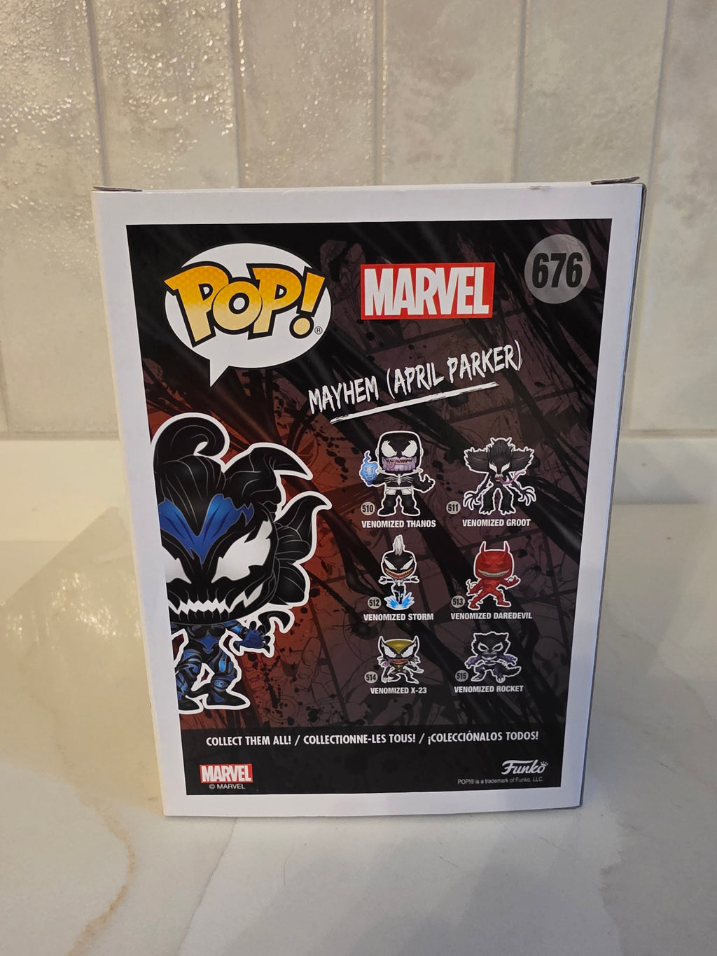 Funko Pop! Marvel Venom Mayhem (April Parker) 676 (pre-owned)