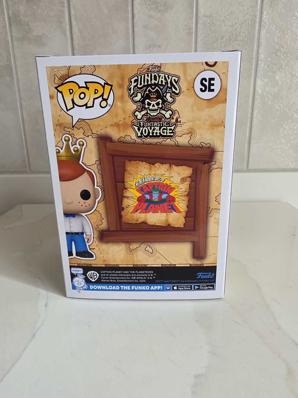 Funko Pop! Freddy Funko as Captain Planet SE 2024 3000 Pieces (pre-owned)