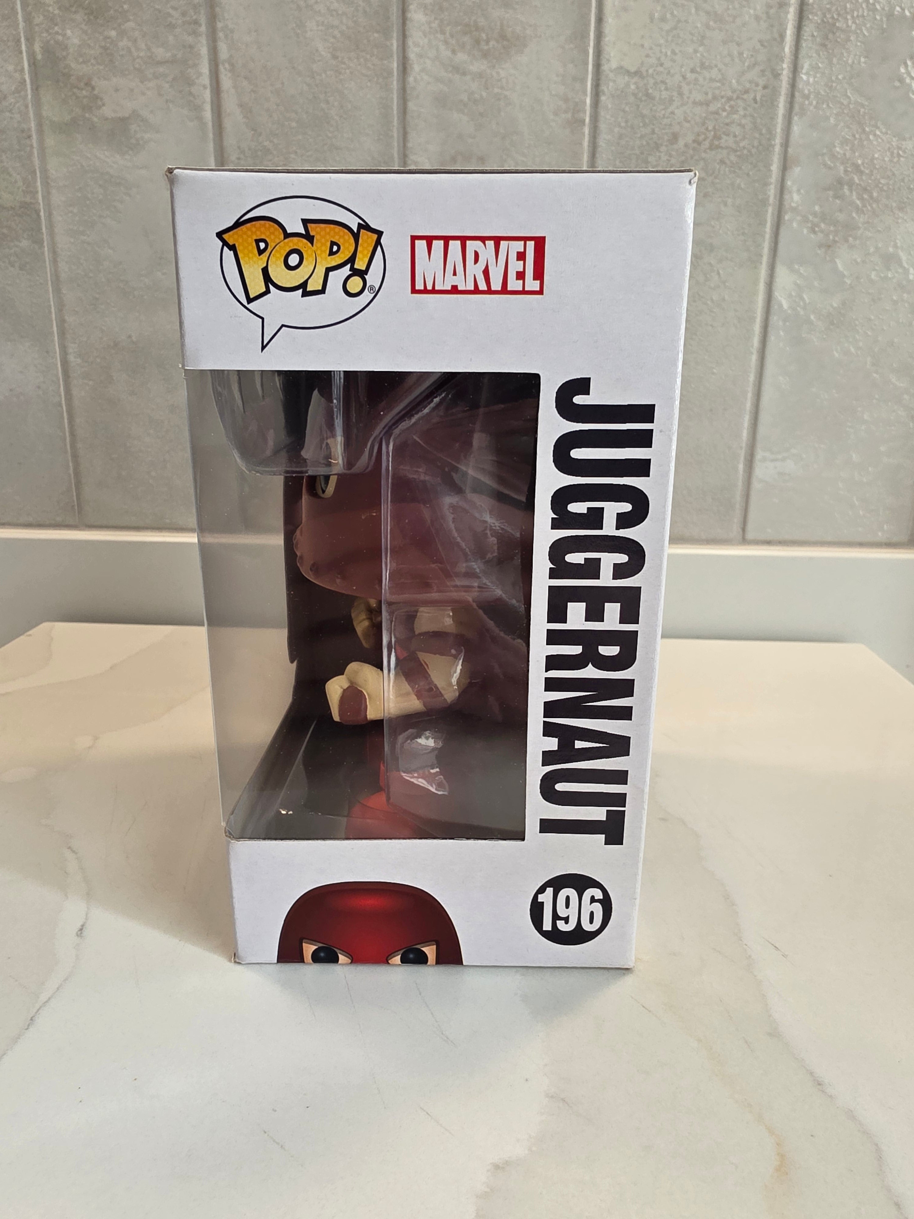 Funko Pop! X-men Juggernaut 196 (damaged box) (pre-owned)