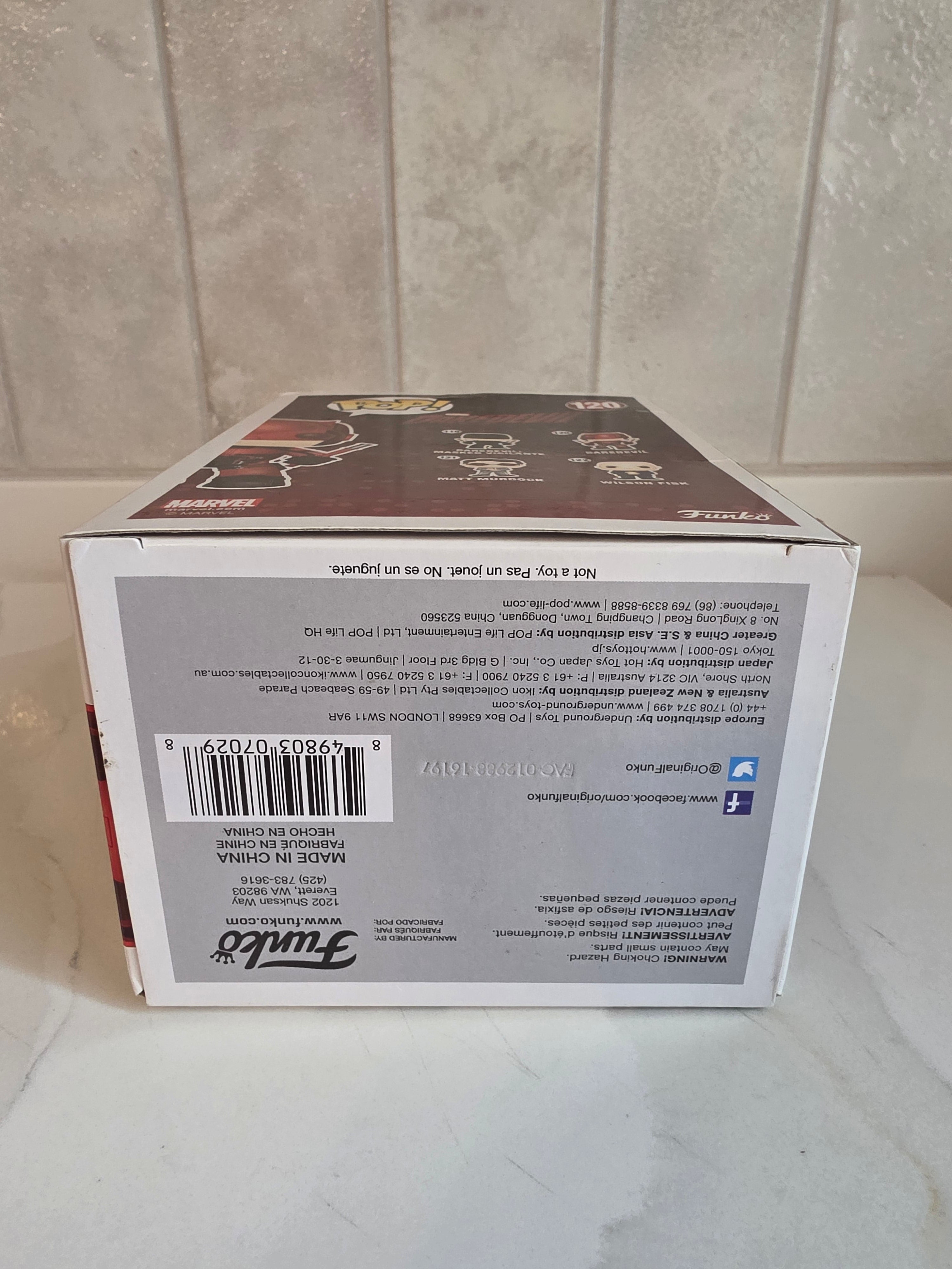 Funko Pop! Daredevil 120 (pre-owned) (Fair condition)