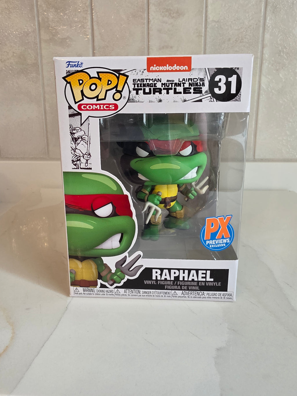 Funko Pop! Comics Raphael 31 (pre-owned)