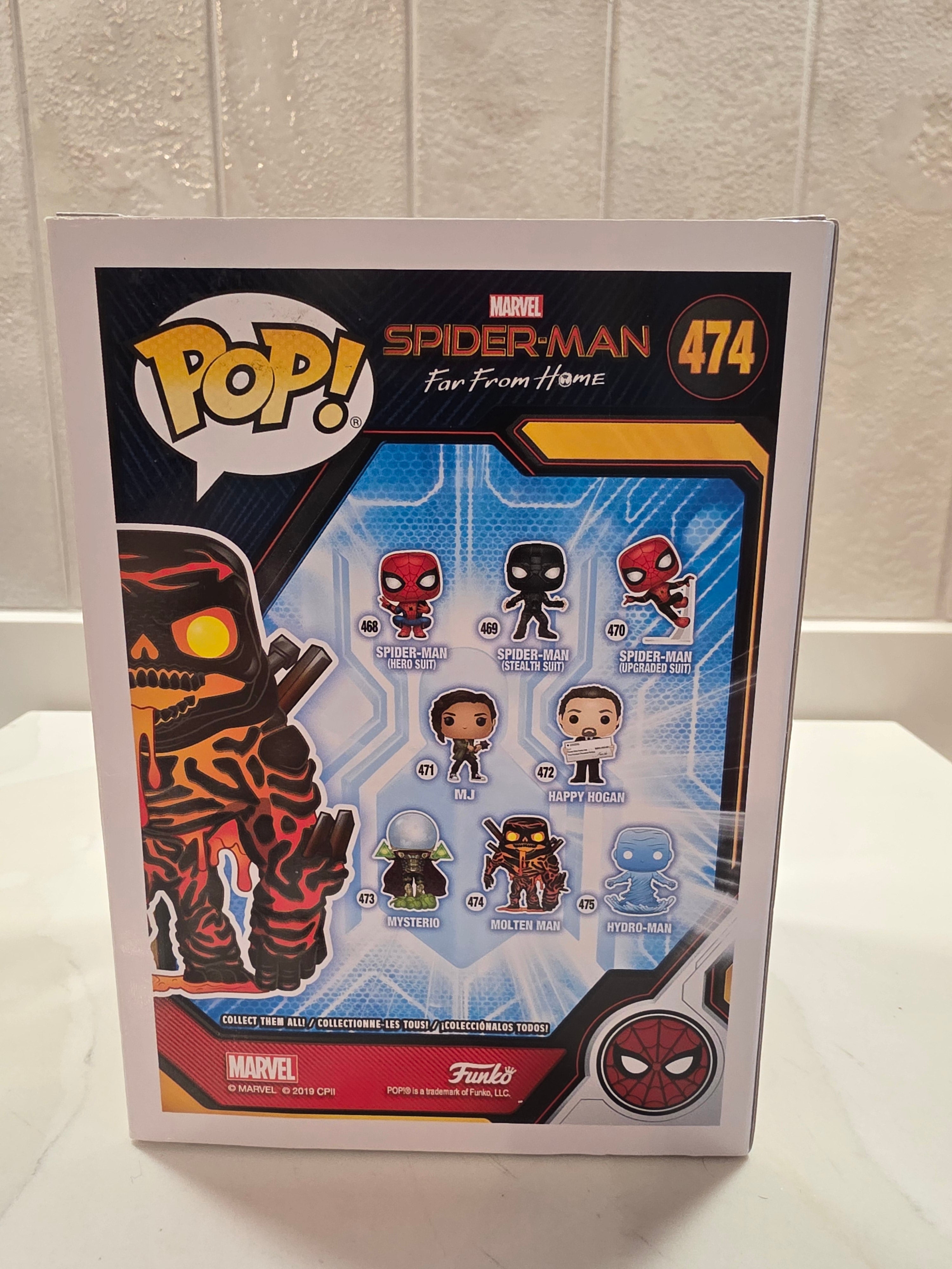 Funko Pop! Marvel Molten Man 474 (pre-owned)