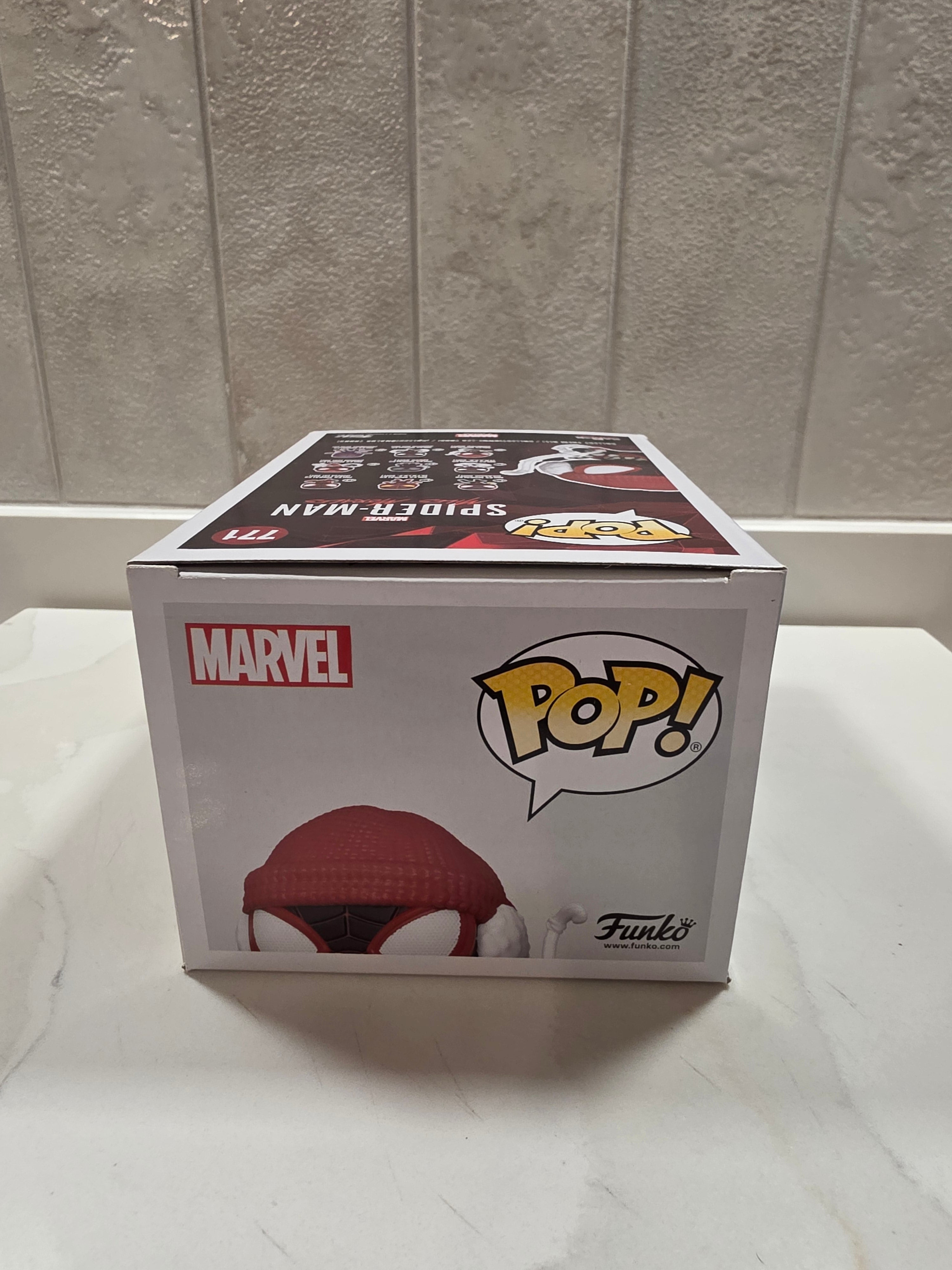 Funko Pop! Marvel Miles Morales (winter suit) 771 (pre-owned)