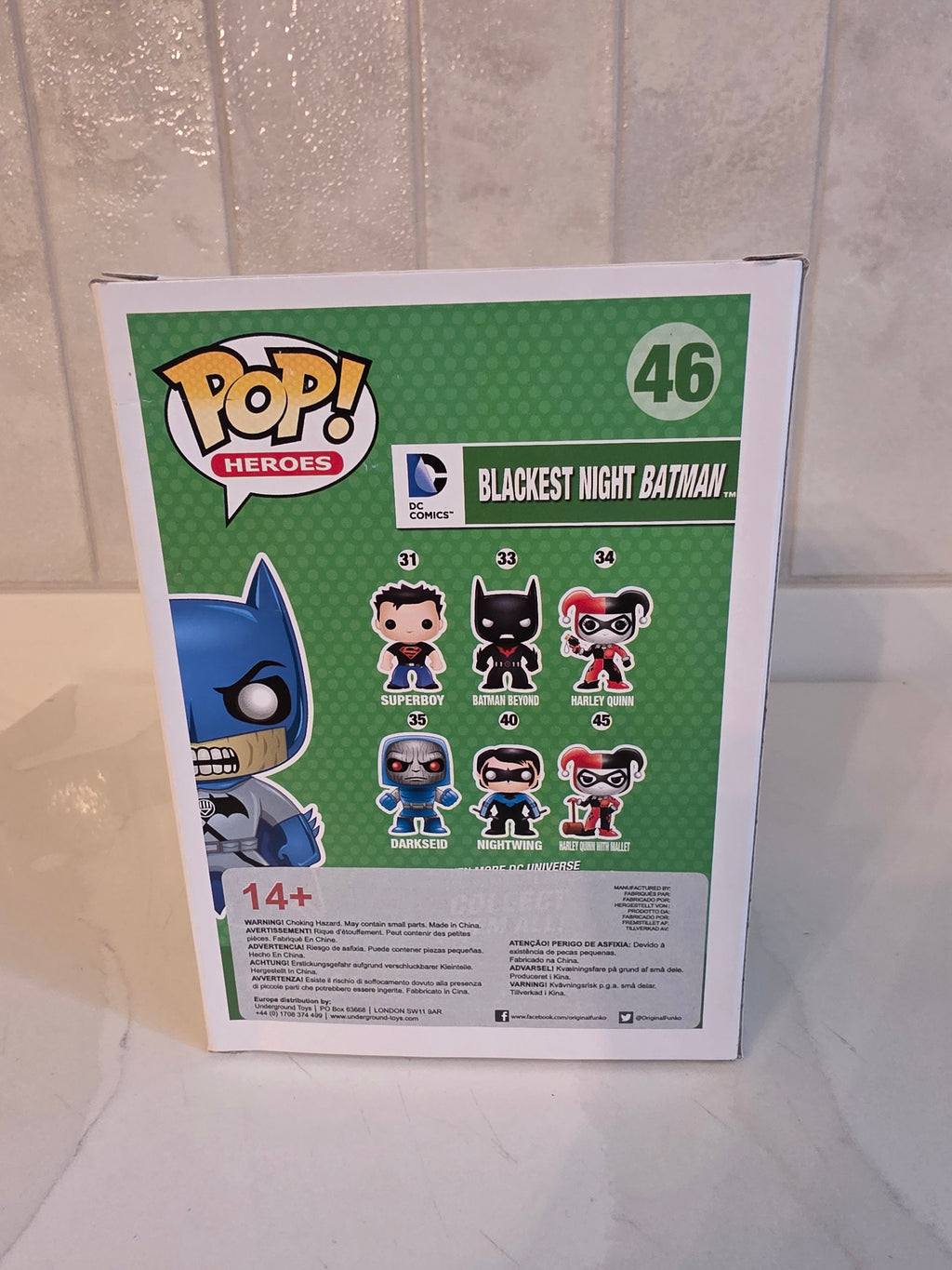 Funko Pop! Blackest Night Batman 46 (pre-owned)