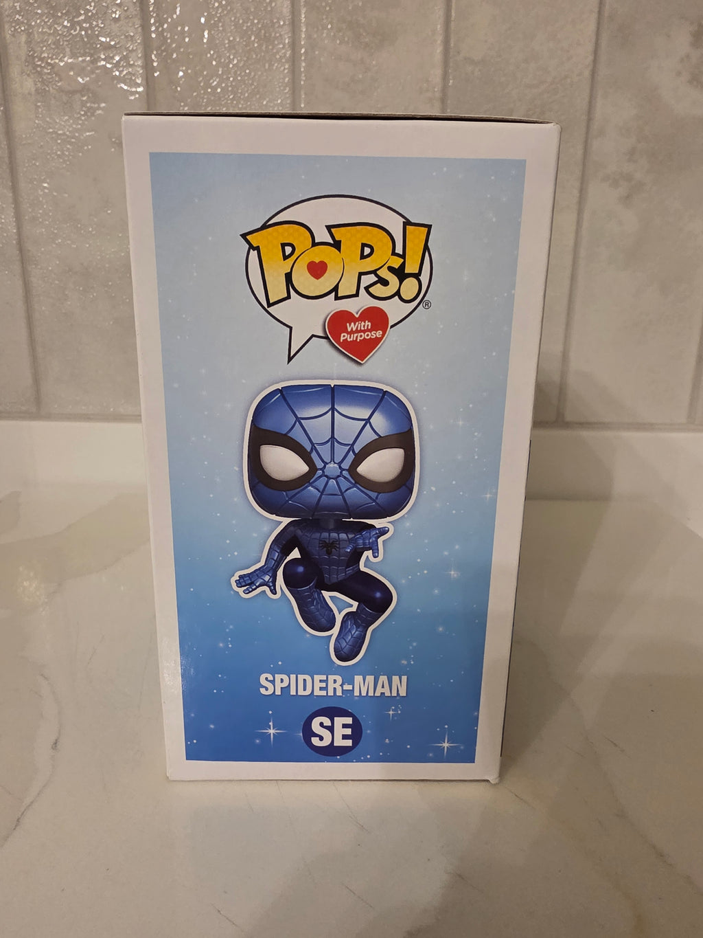Funko Pop! Marvel Spider-man (make-a-wish) (pre-owned)