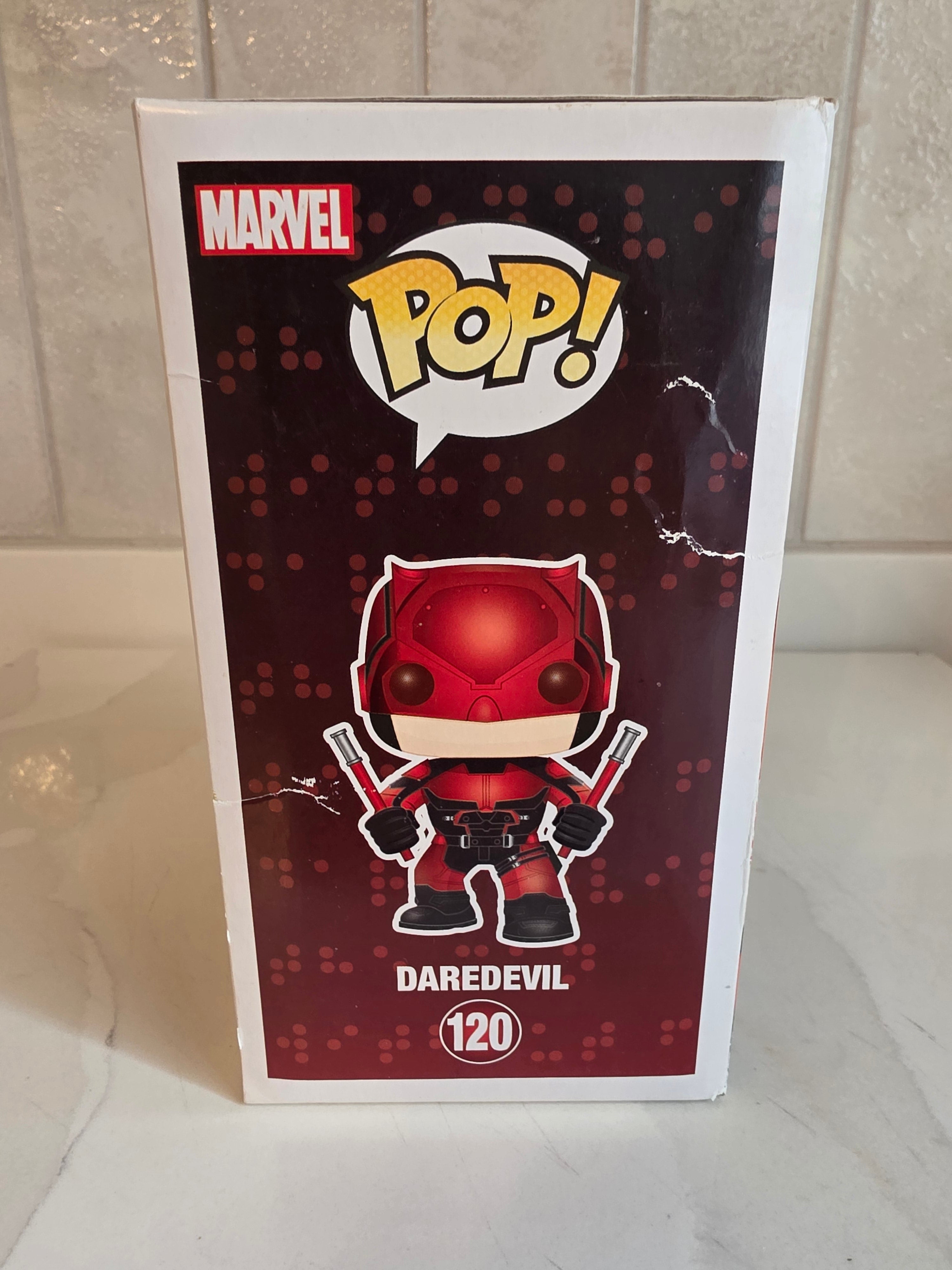Funko Pop! Daredevil 120 (pre-owned) (Fair condition)
