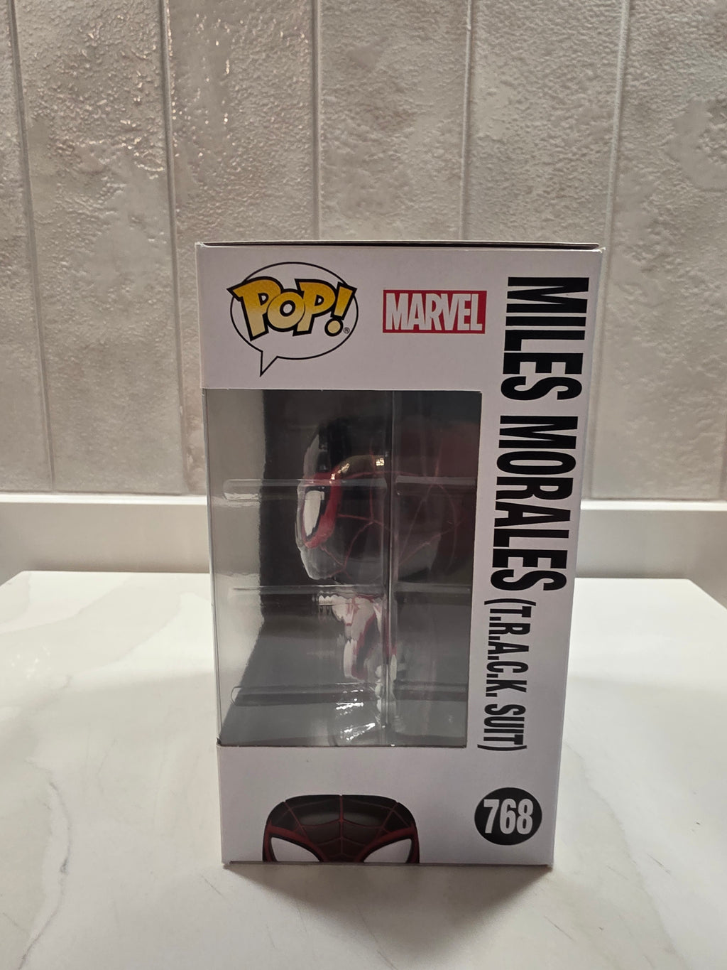 Funko Pop! Marvel Miles Morales (T.R.A.C.K. Suit) 768 (pre-owned)