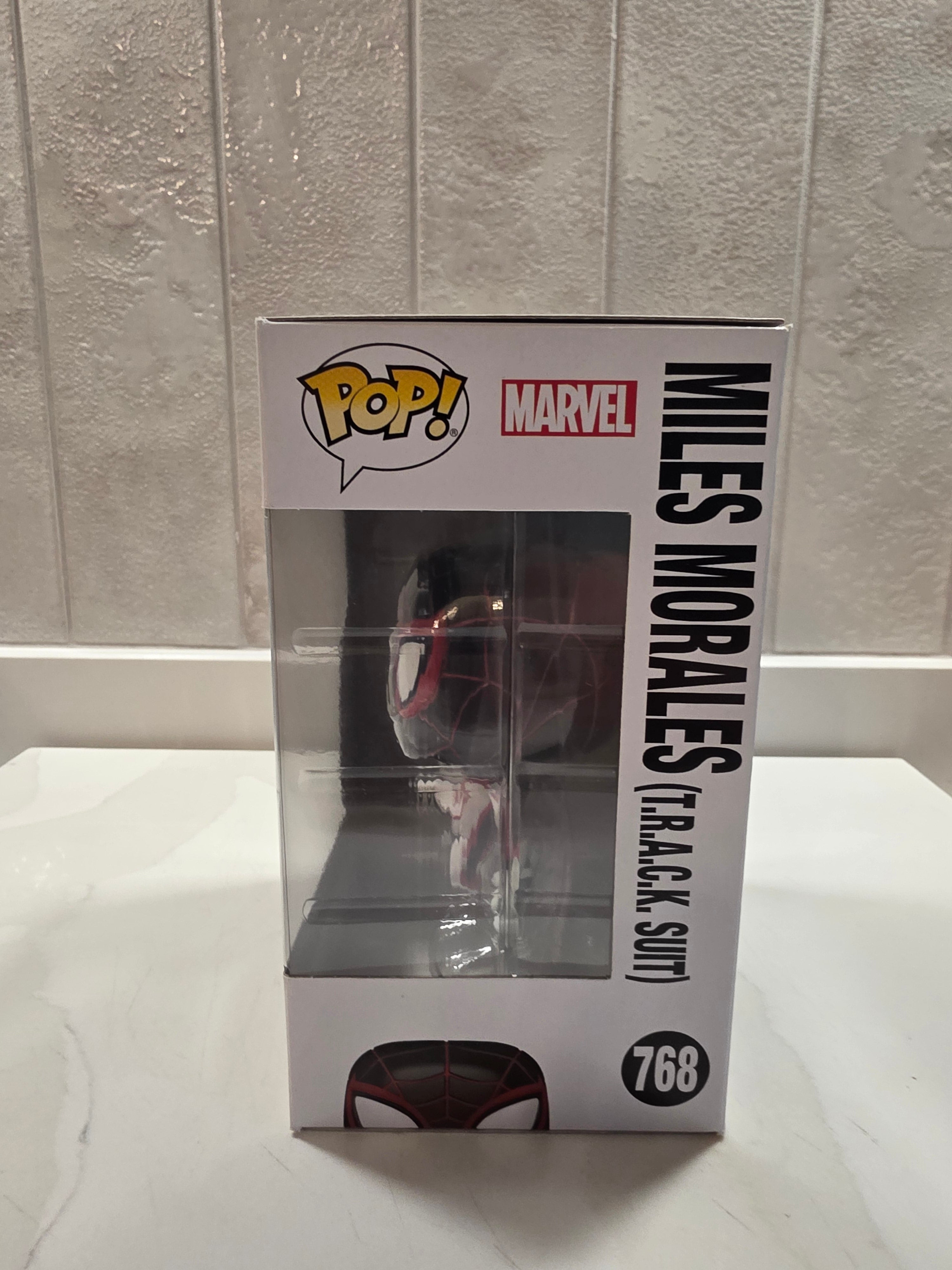Funko Pop! Marvel Miles Morales (T.R.A.C.K. Suit) 768 (pre-owned)