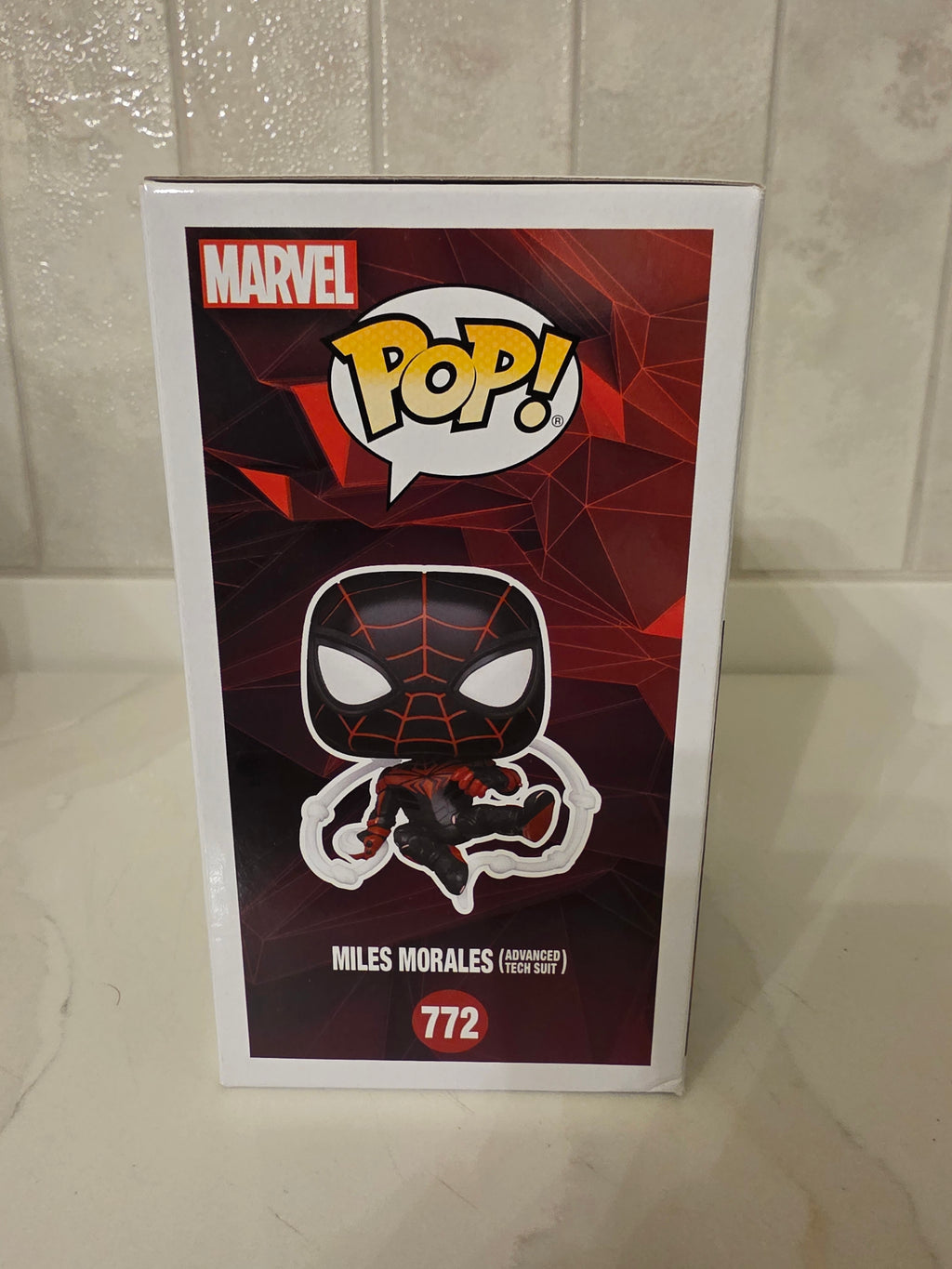 Funko Pop! Marvel Miles Morales (advanced tech suit) 772 (pre-owned)