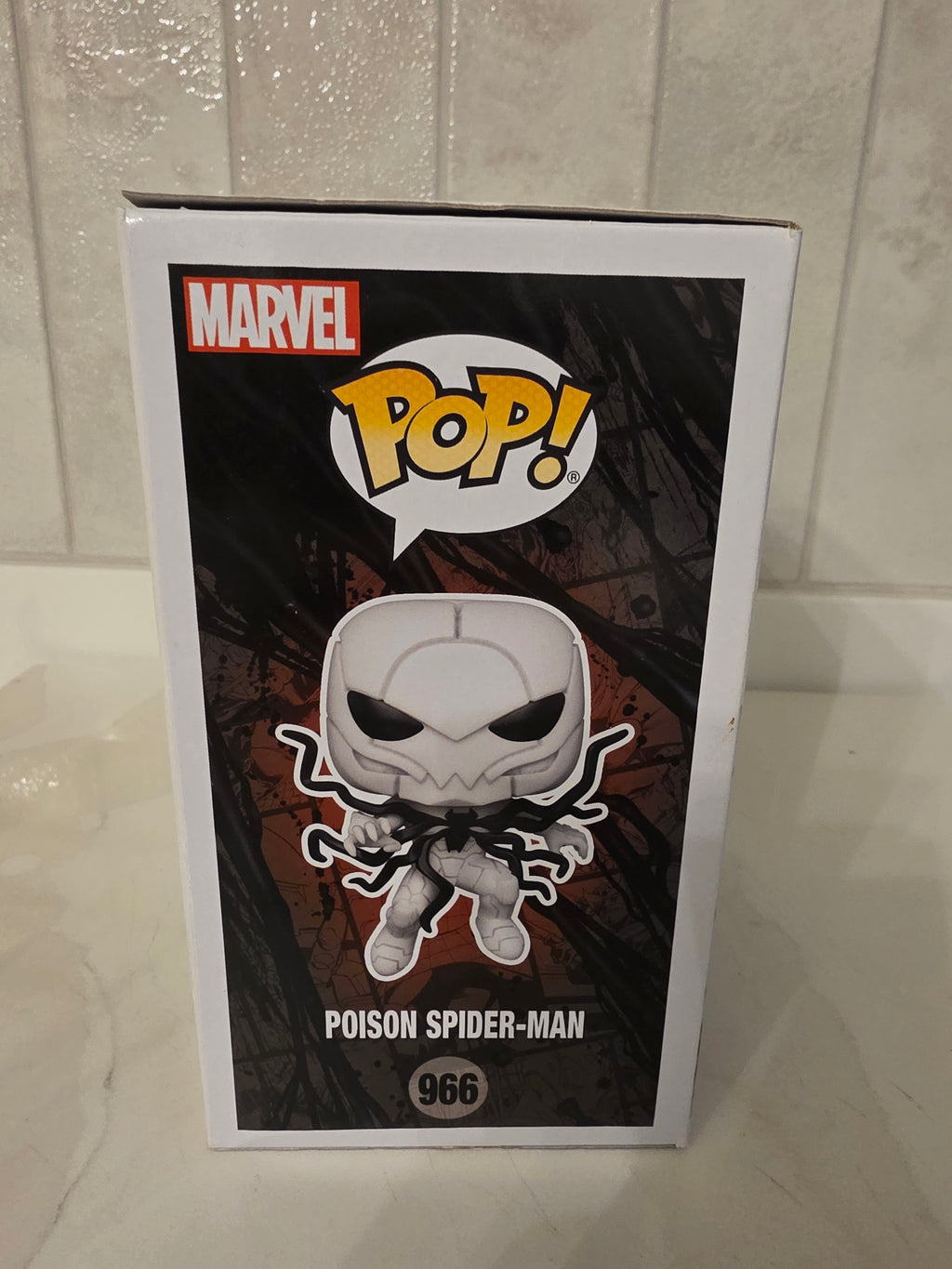 Funko Pop! Marvel Venom Poison Spider-man 966 (pre-owned)