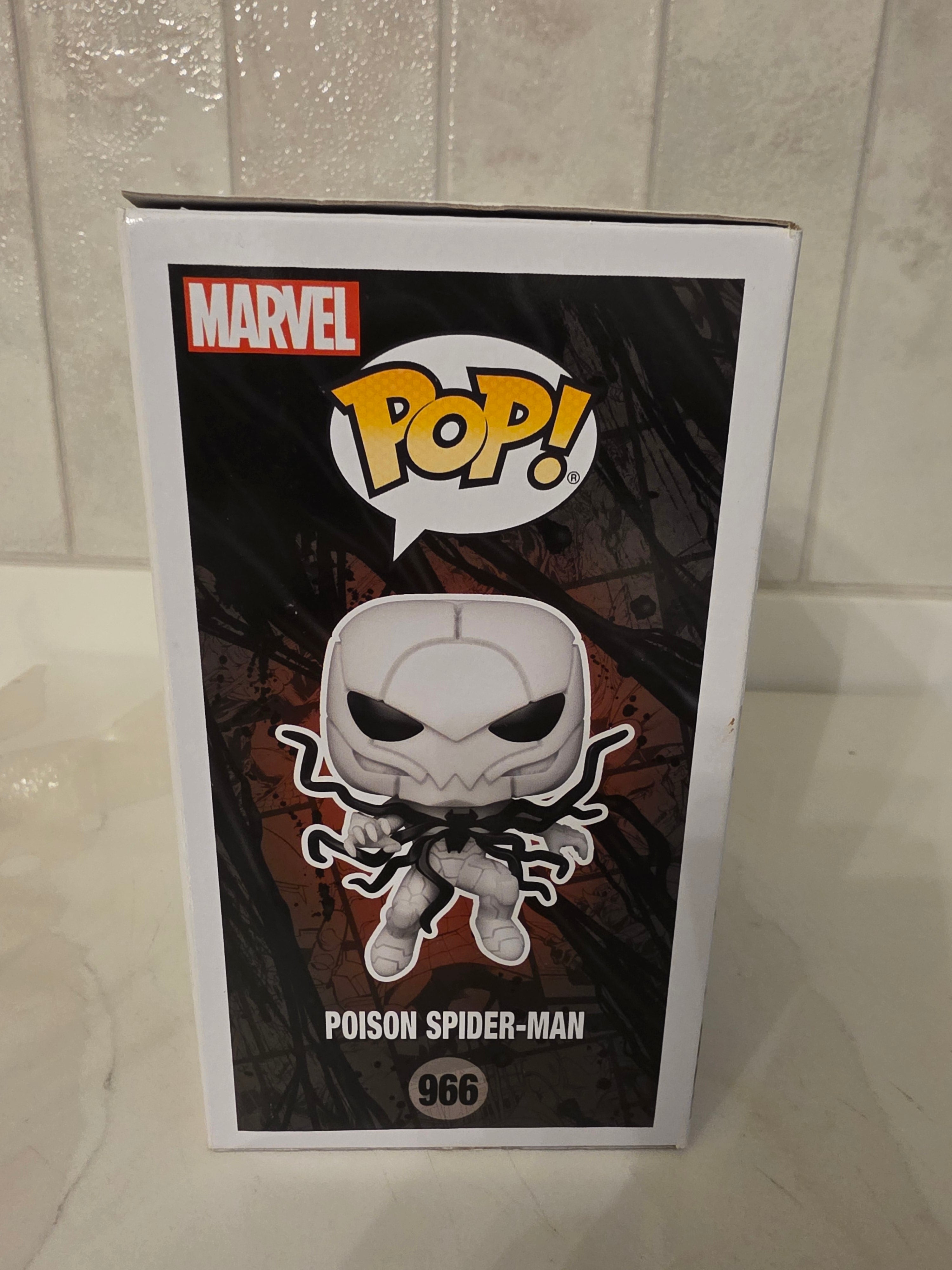 Funko Pop! Marvel Venom Poison Spider-man 966 (pre-owned)