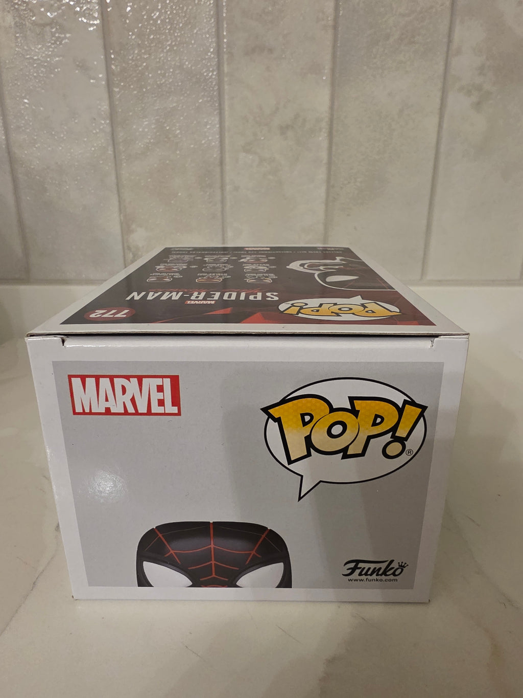 Funko Pop! Marvel Miles Morales (advanced tech suit) 772 (pre-owned)