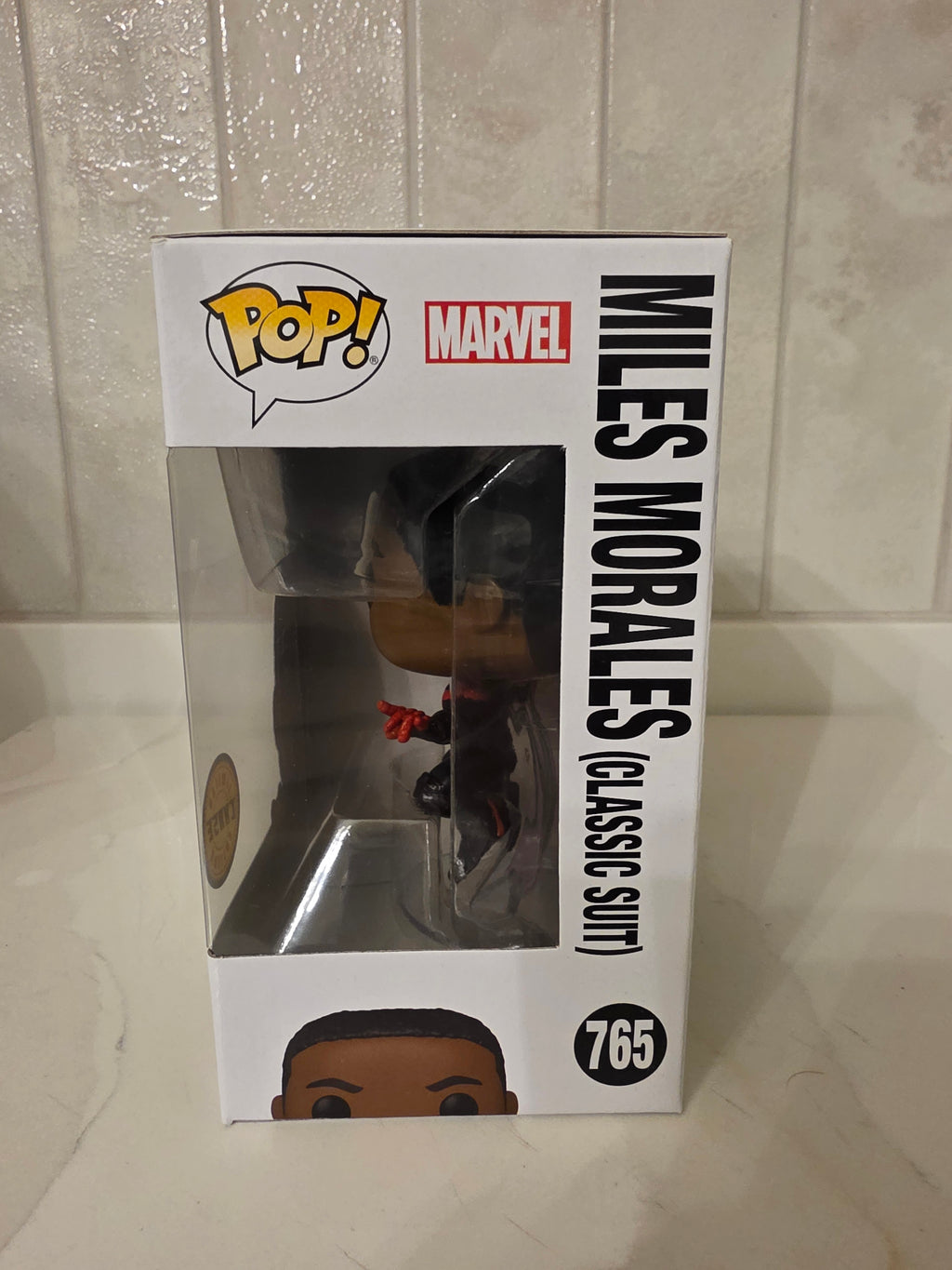 Funko Pop! Marvel Miles Morales (classic suit) 765 Chase (pre-owned)