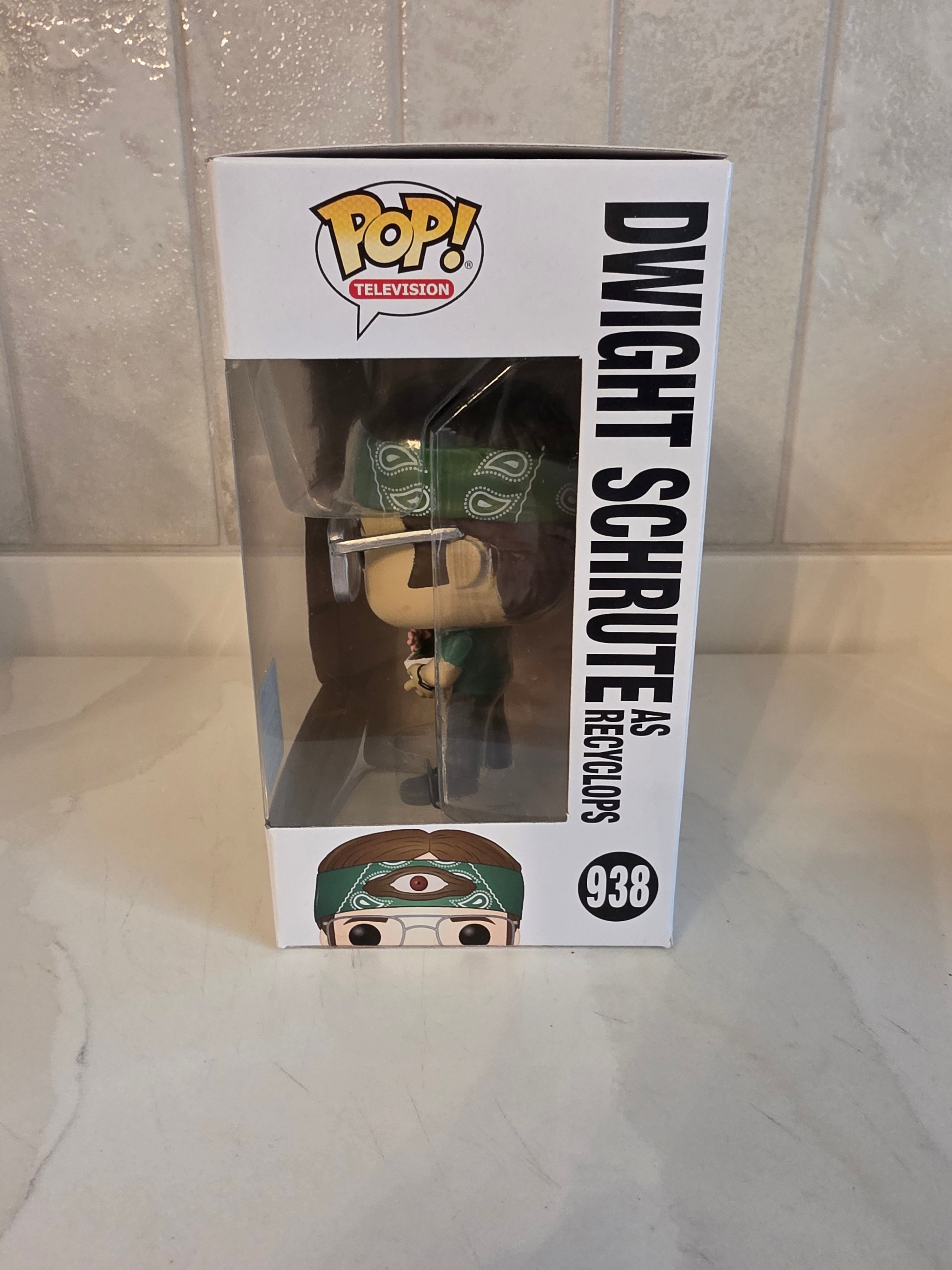 Funko Pop! The office Dwight Schrute as Recyclops 938 (pre-owned)
