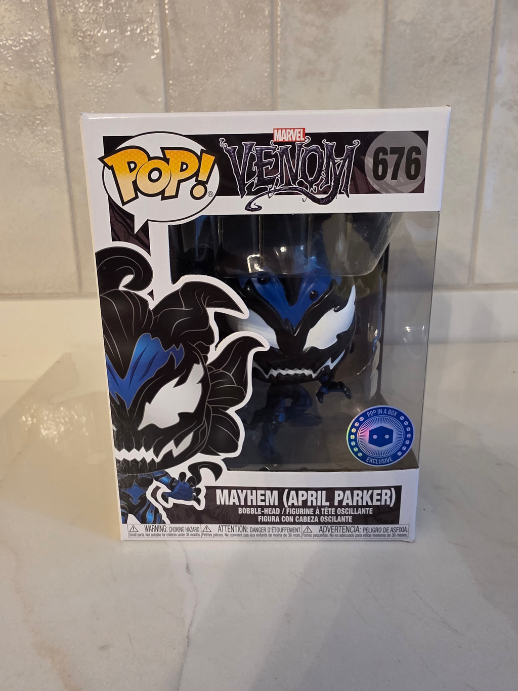 Funko Pop! Marvel Venom Mayhem (April Parker) 676 (pre-owned)