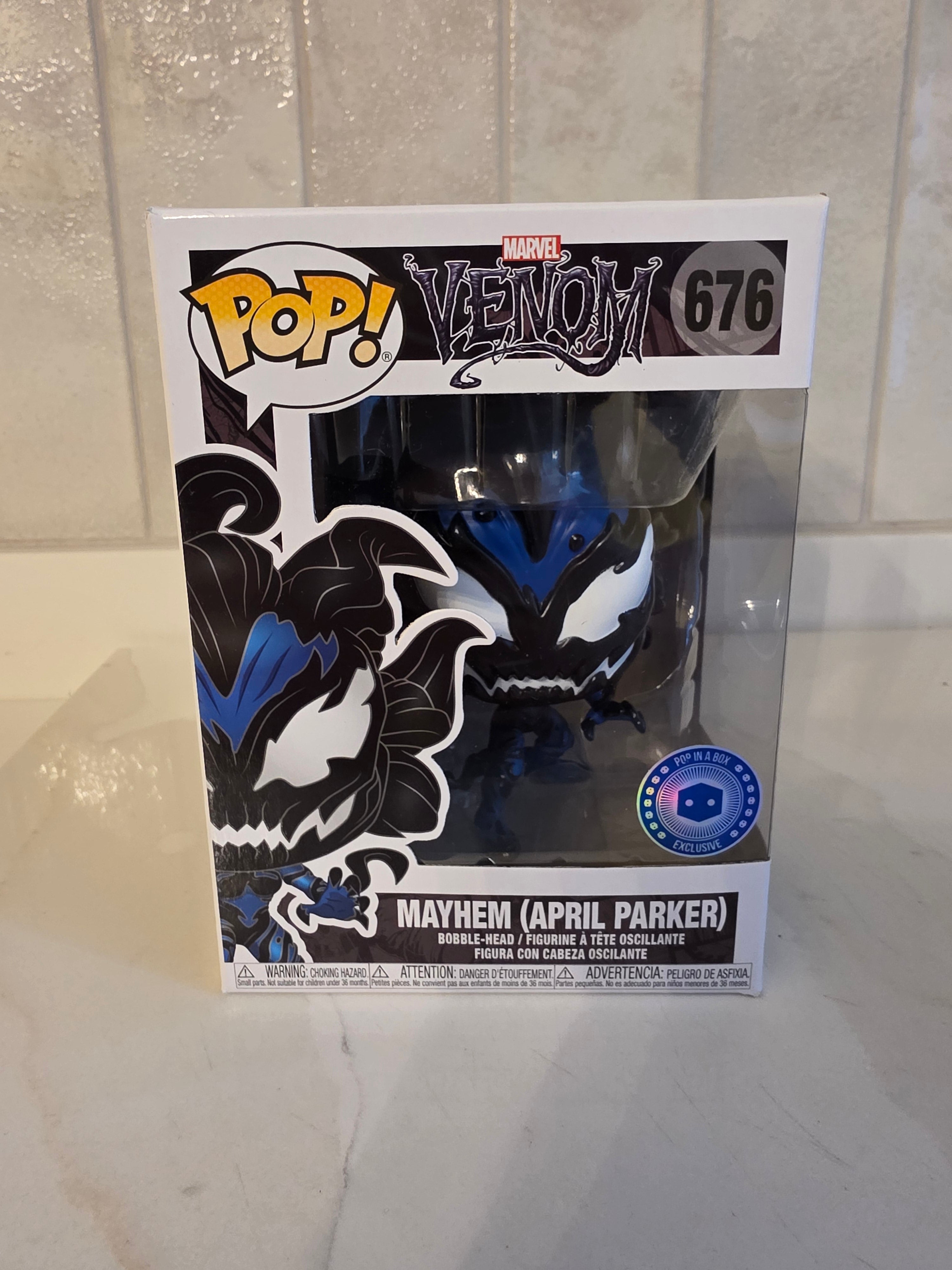Funko Pop! Marvel Venom Mayhem (April Parker) 676 (pre-owned)