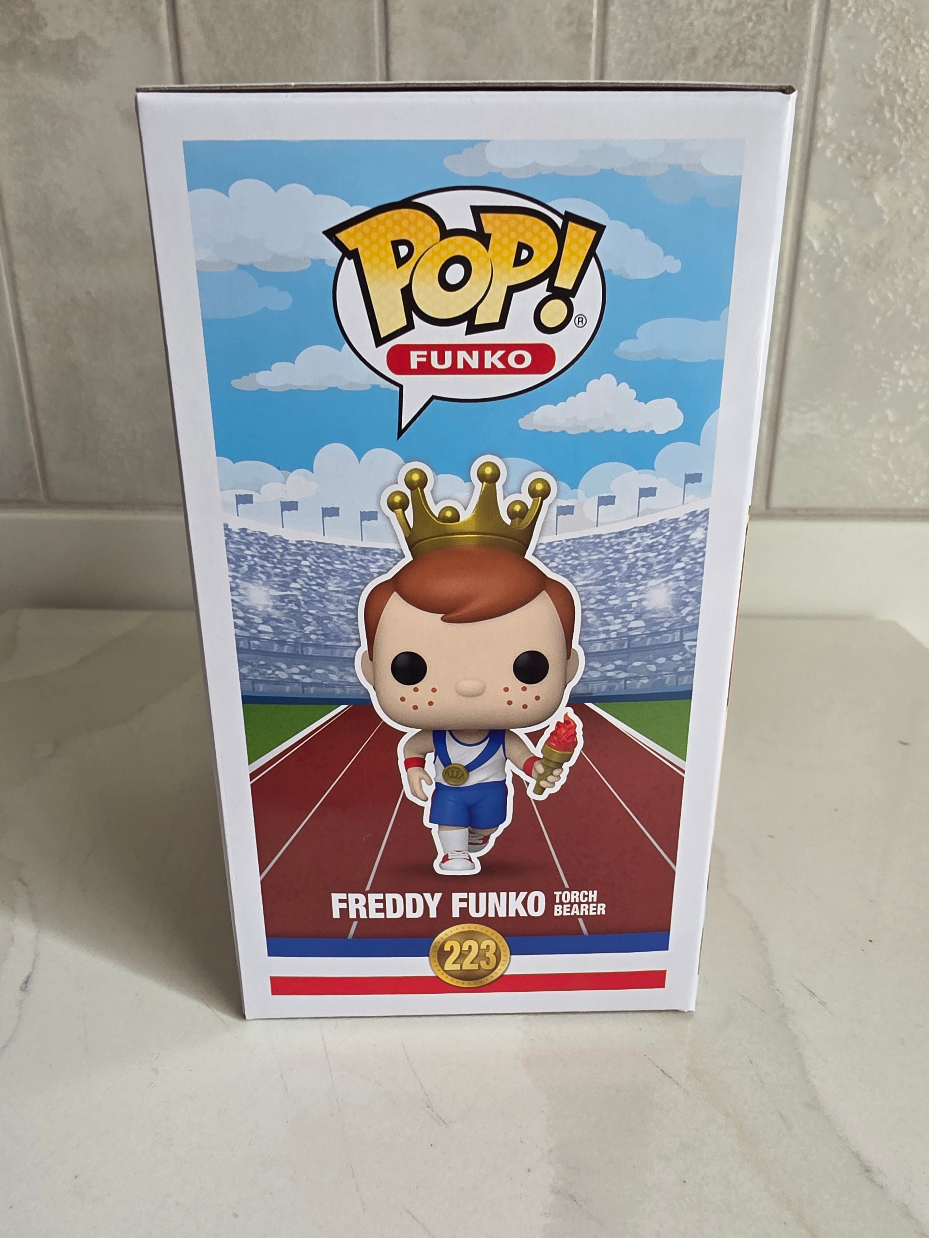 Funko Pop! Freddy Funko Tourch Bearer 223 (pre-owned)