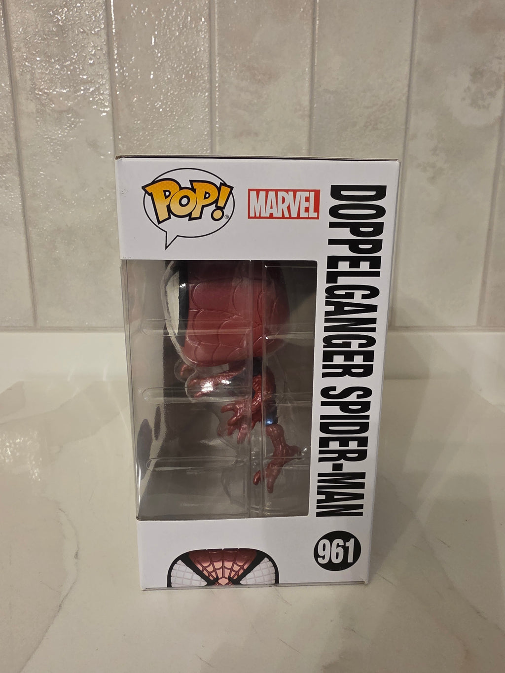 Funko Pop! Marvel Doppelganger Spider-man (metallic) 961 (pre-owned)