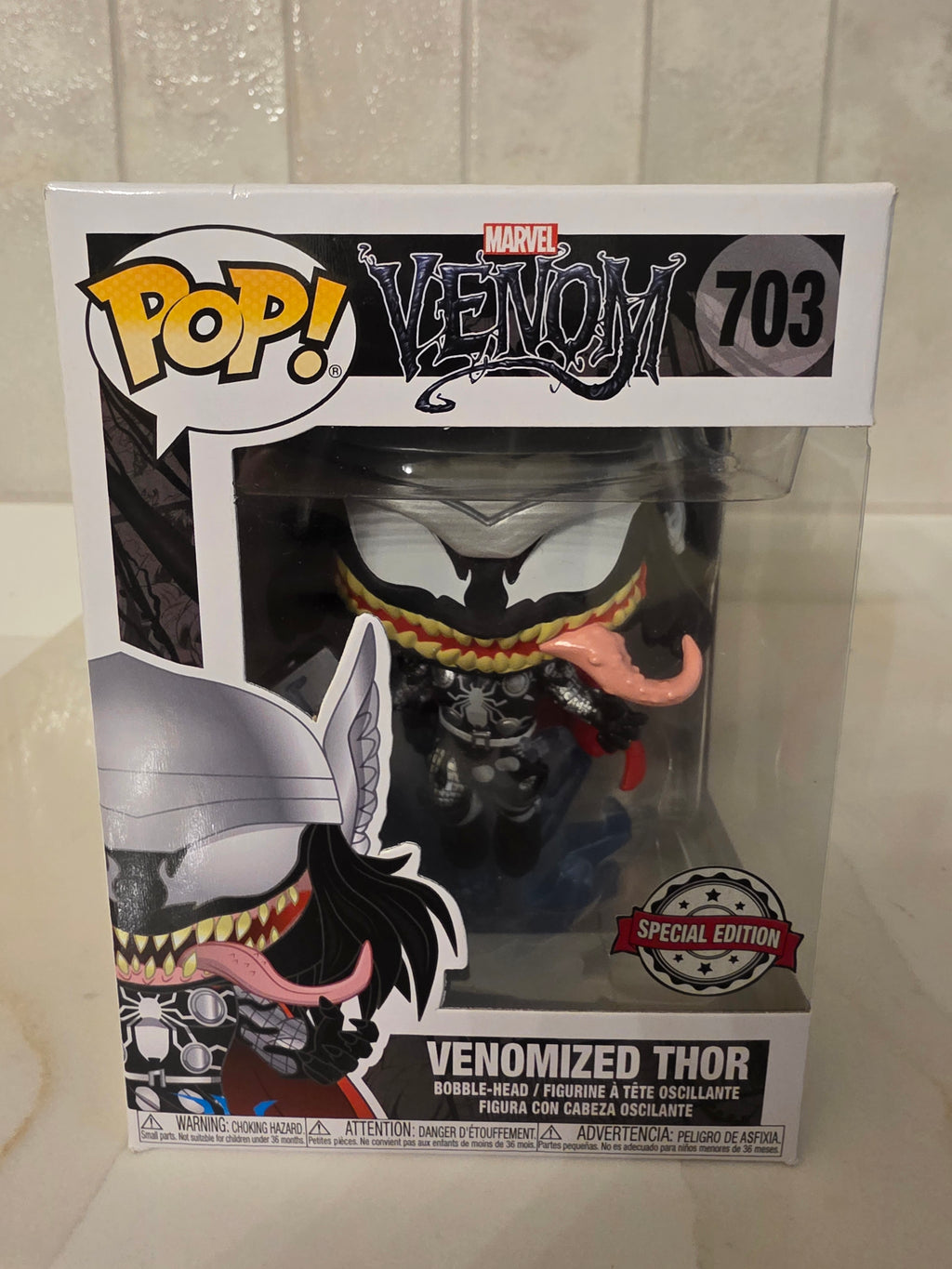 Funko Pop! Marvel Venomized Thor 703 (pre-owned)