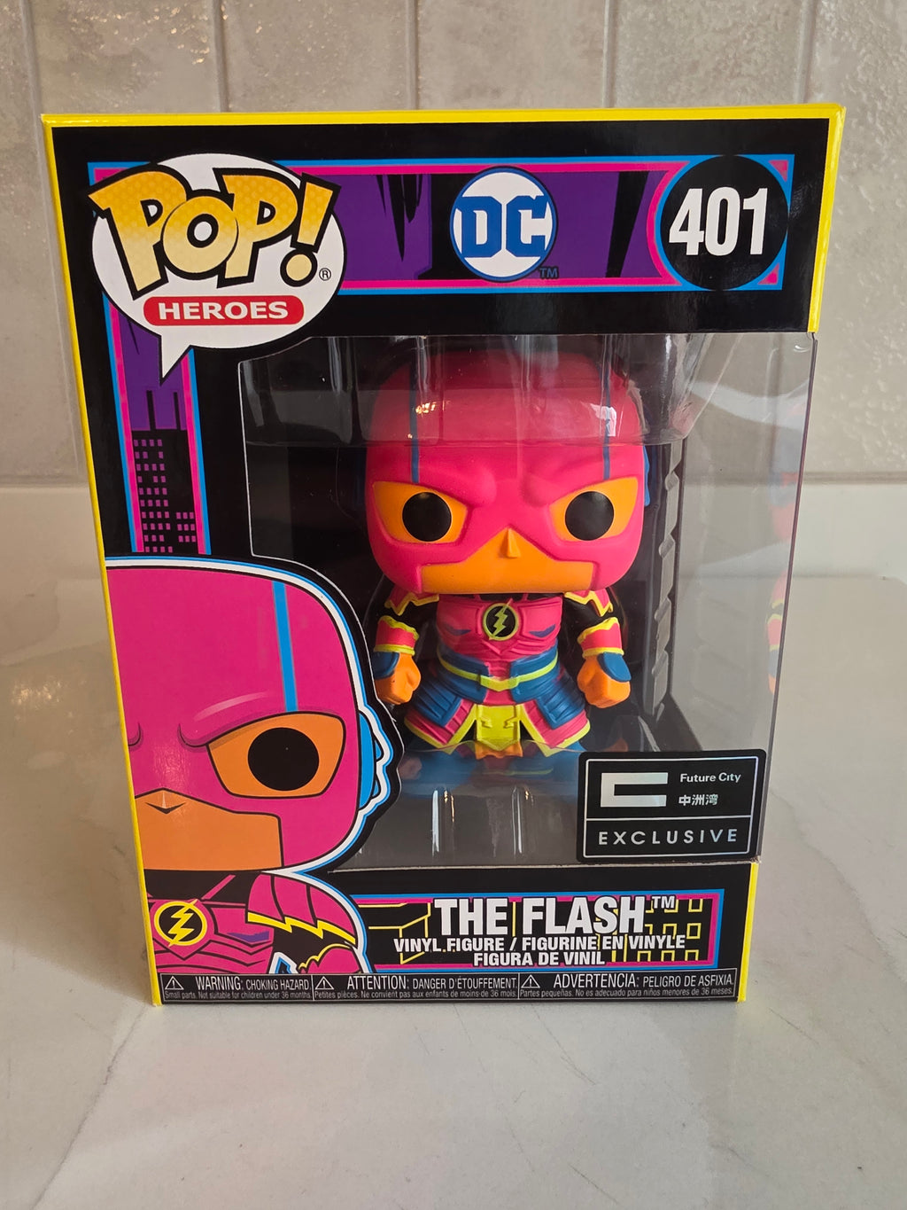 Funko Pop! DC Flash 401 (blacklight) (pre-owned)