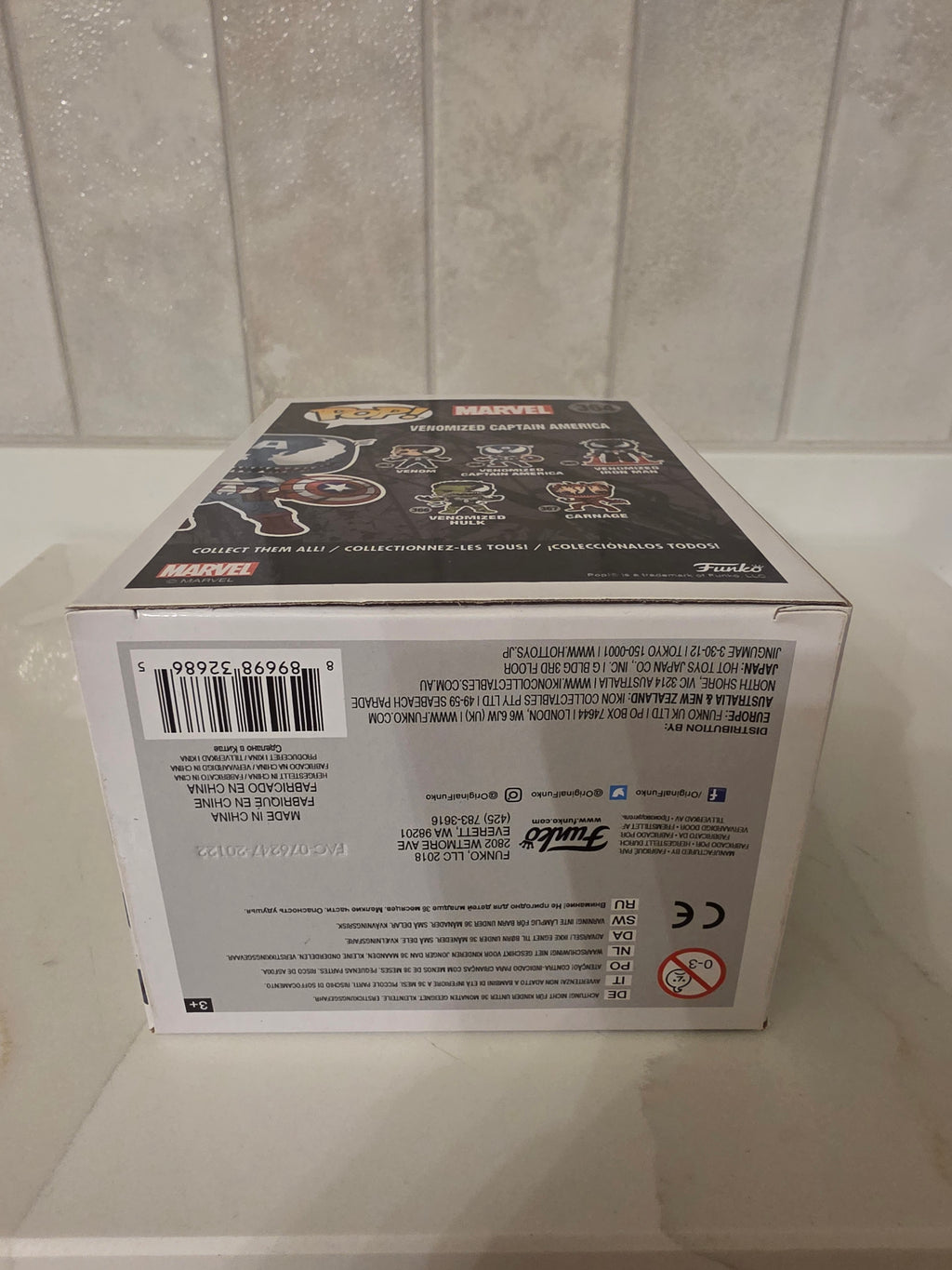 Funko Pop! Marvel Venomized Captain America 364 (pre-owned)