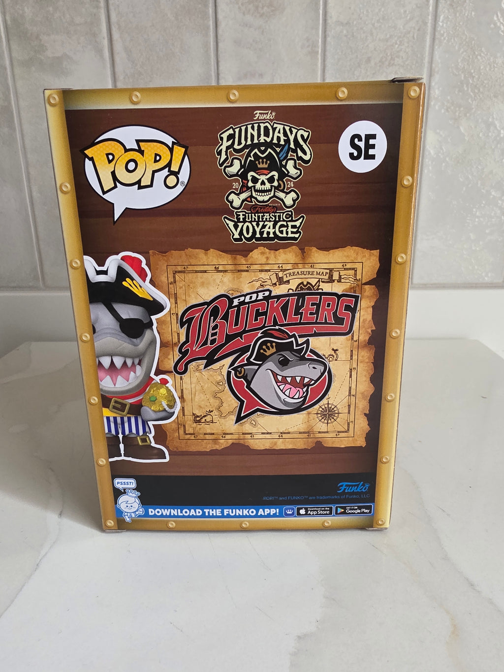 Funko Pop! Funtastic Voyage SE 2024 Pop Bucklers (pre-owned)