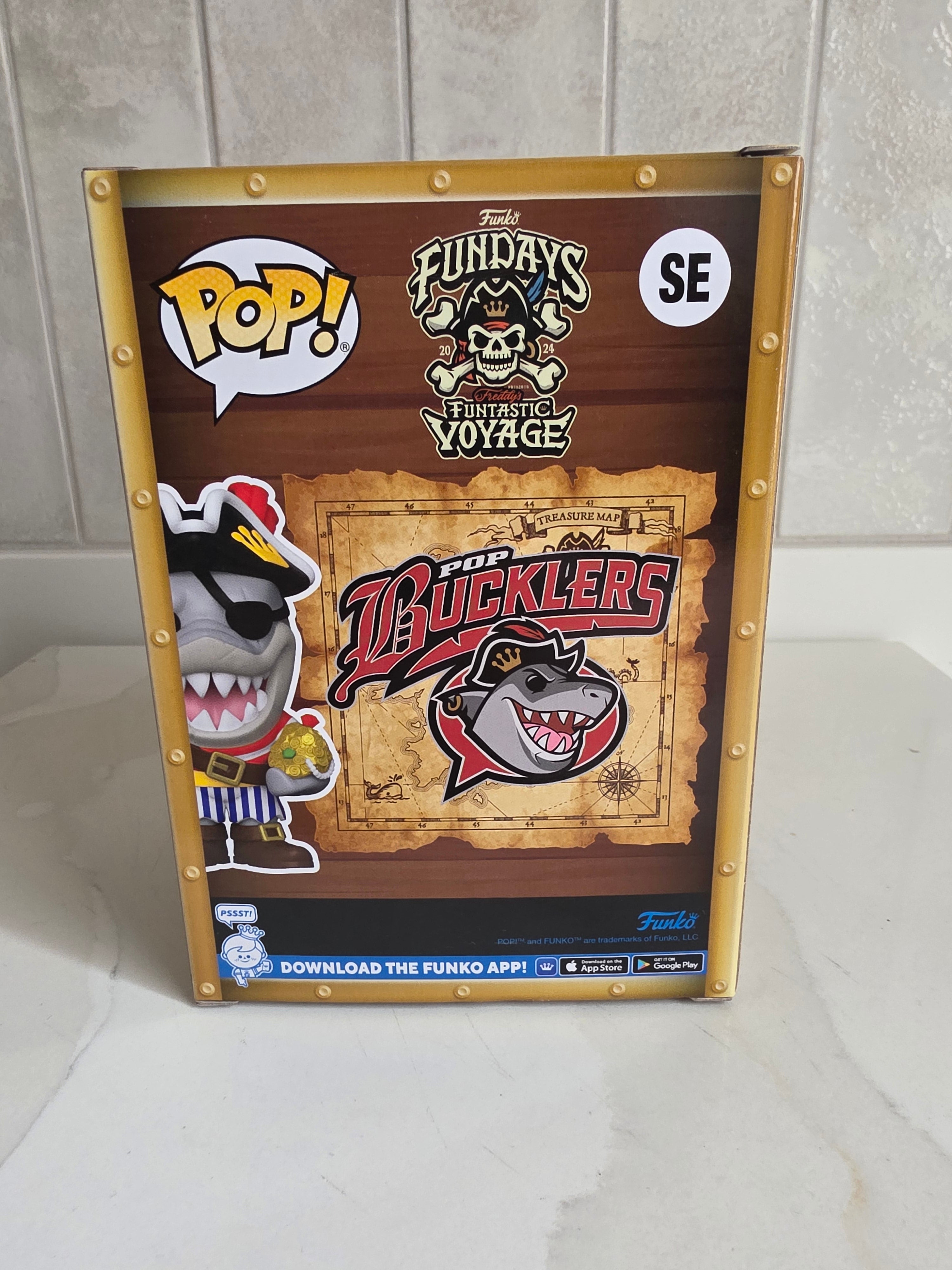 Funko Pop! Funtastic Voyage SE 2024 Pop Bucklers (pre-owned)