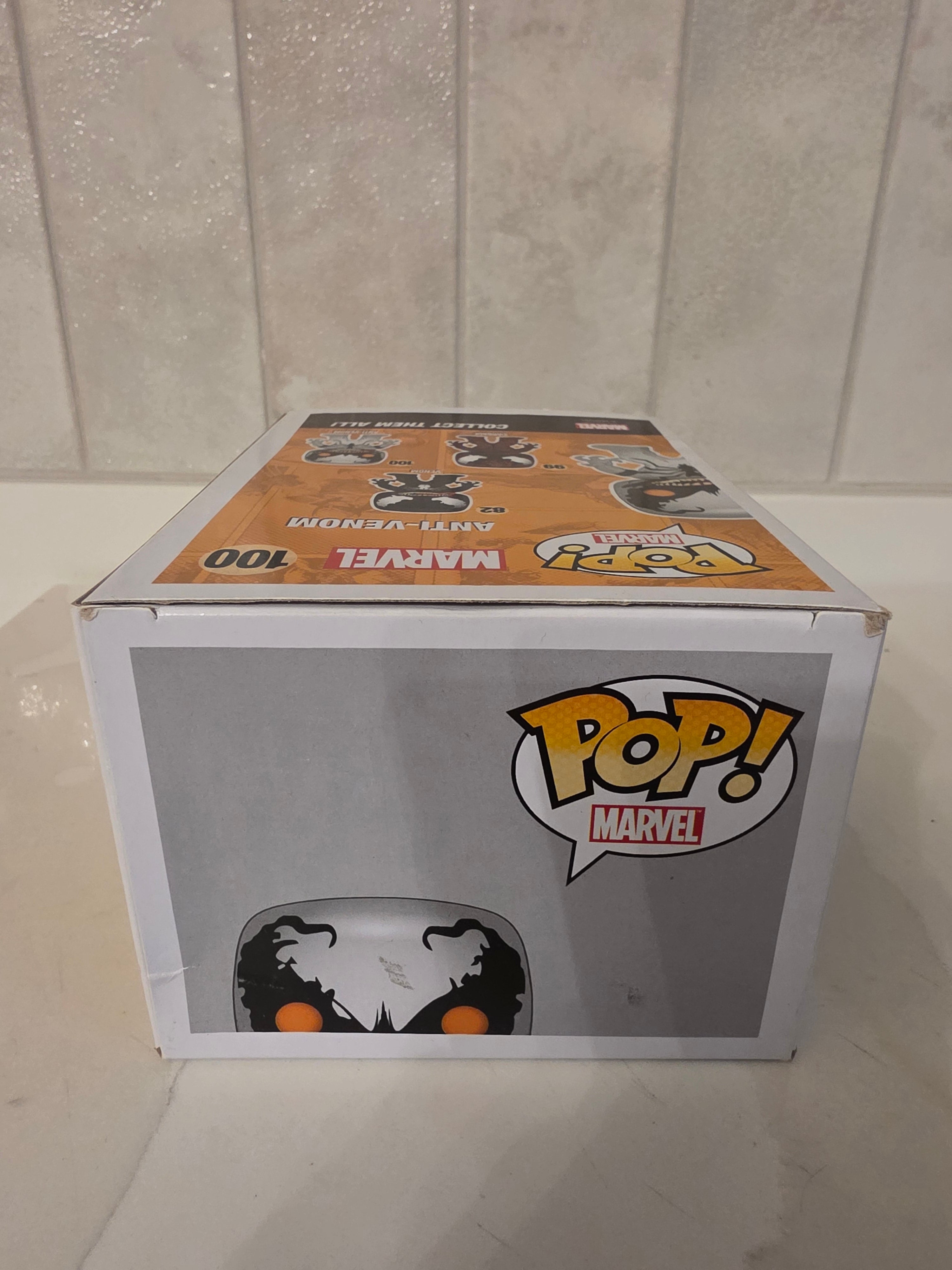 Funko Pop! Marvel Anti-venom 100 (underground toys exclusive) (pre-owned)