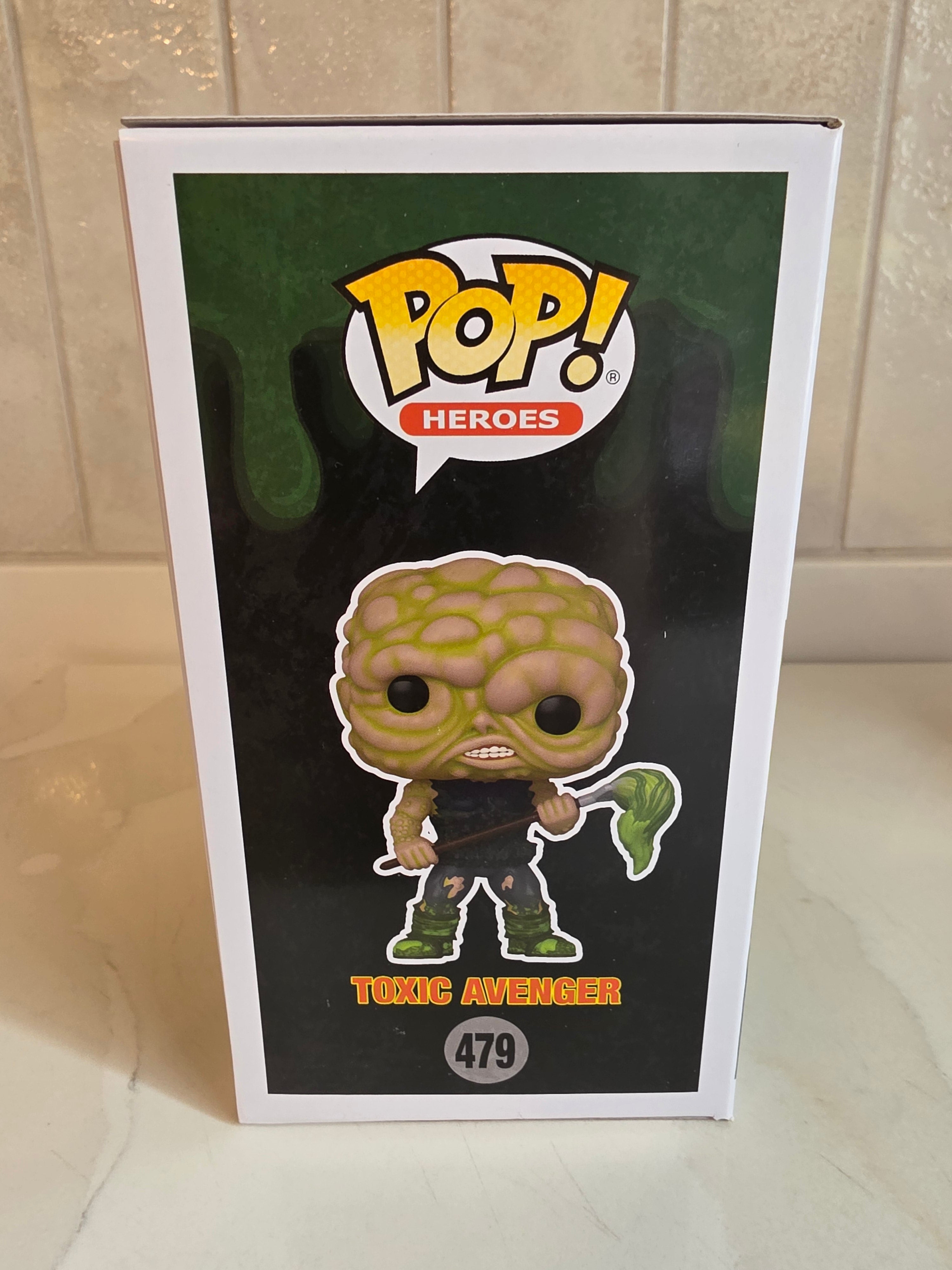 Funko Pop! The Toxic Avenger - autographed by Lloyd Kaufman