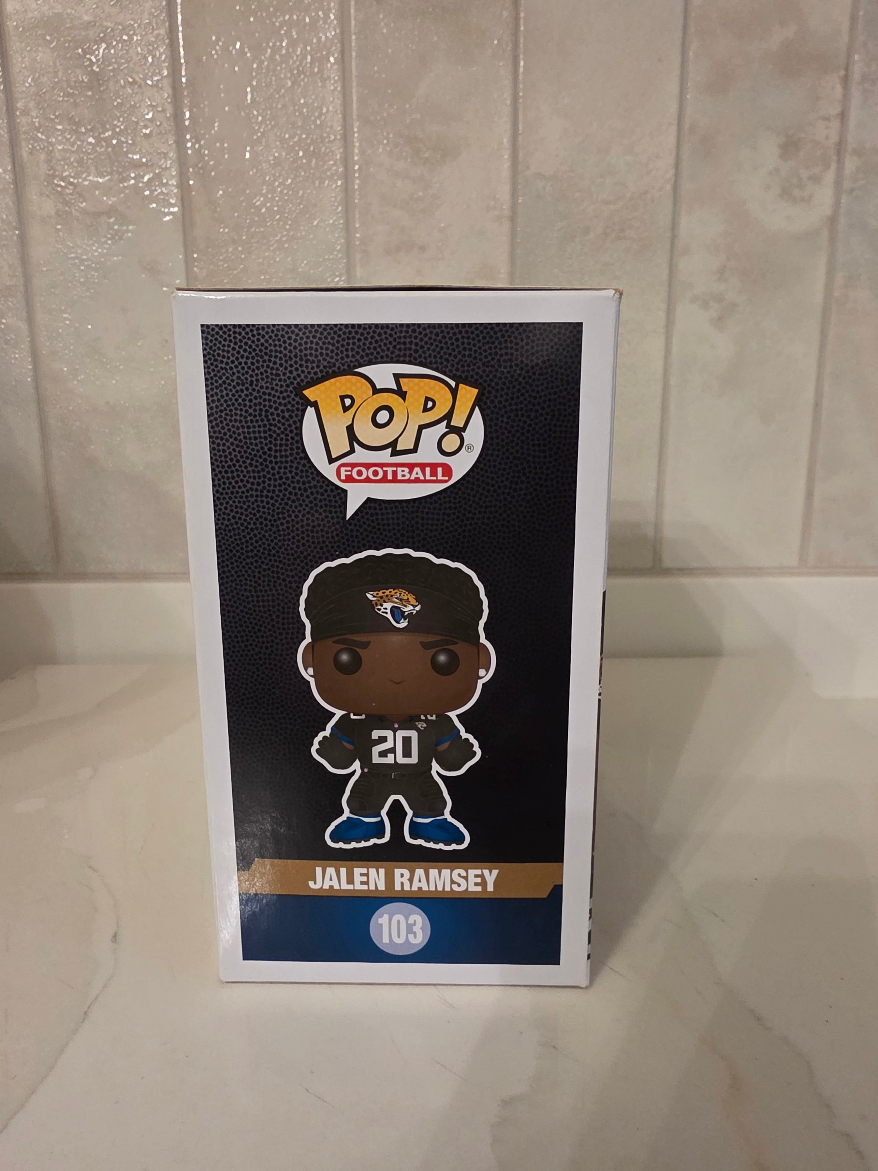 Funko Pop! NFL Jaguars Jalen Ramsey 103 (pre-owned)