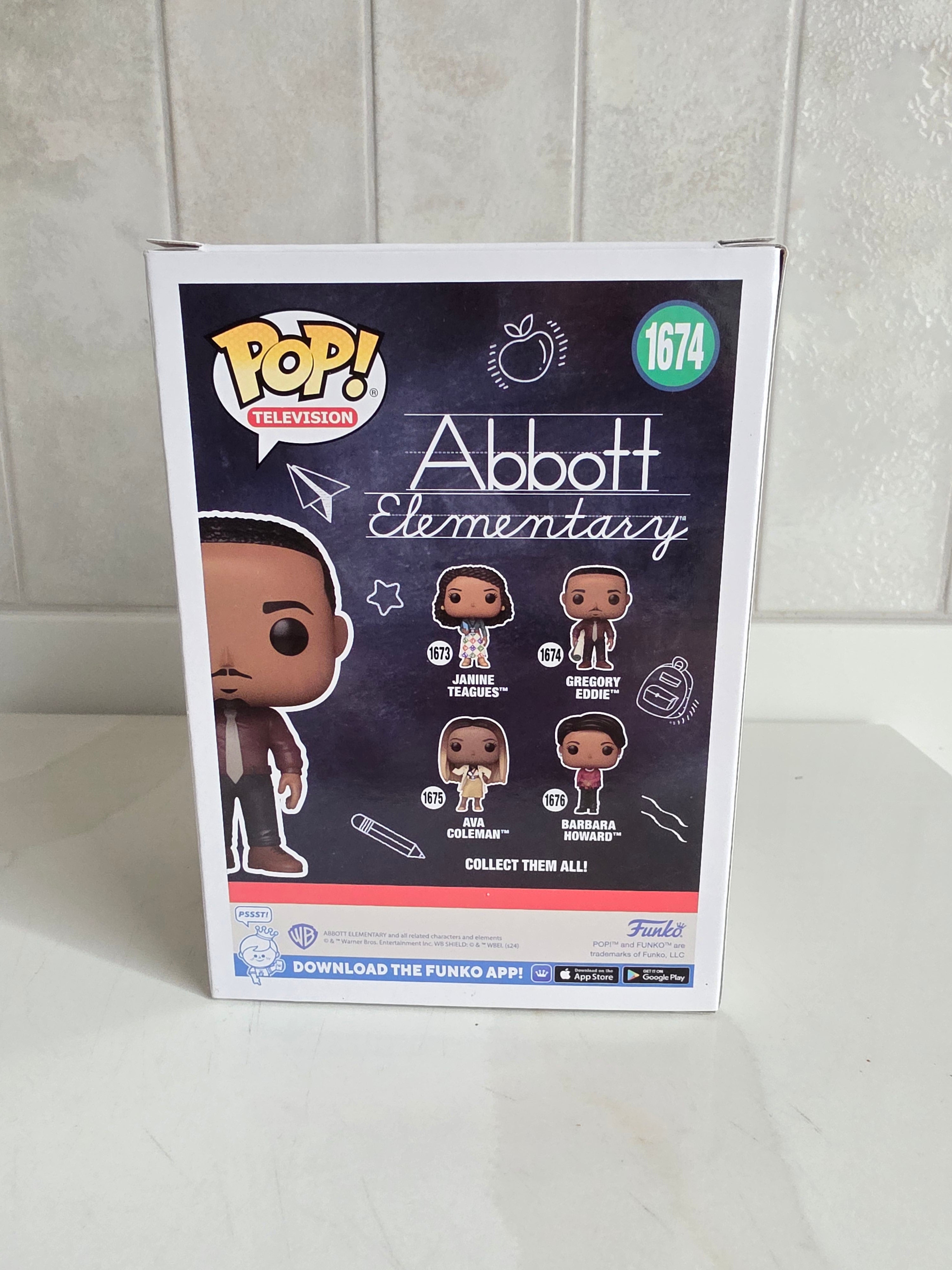 Funko Pop! Abbott Elementary Gregory Eddie 1674 (pre-owned)