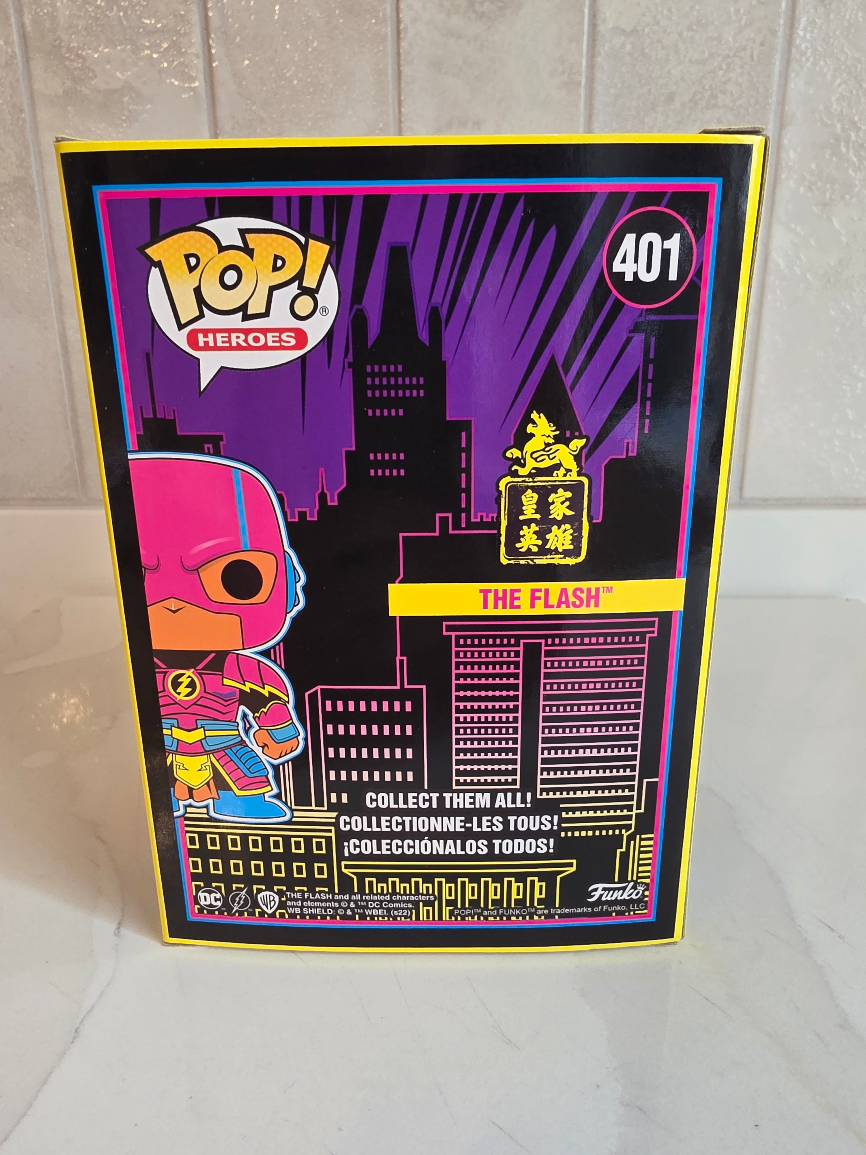 Funko Pop! DC Flash 401 (blacklight) (pre-owned)