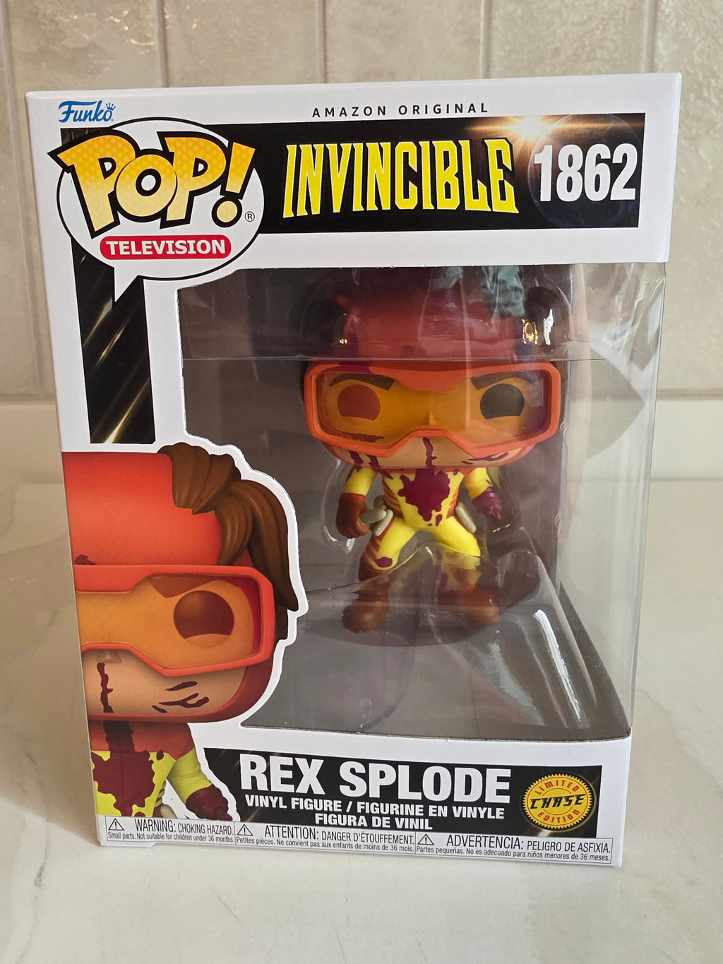 Funko Pop! Invincible Rex Splode Chase 1862 (pre-owned)