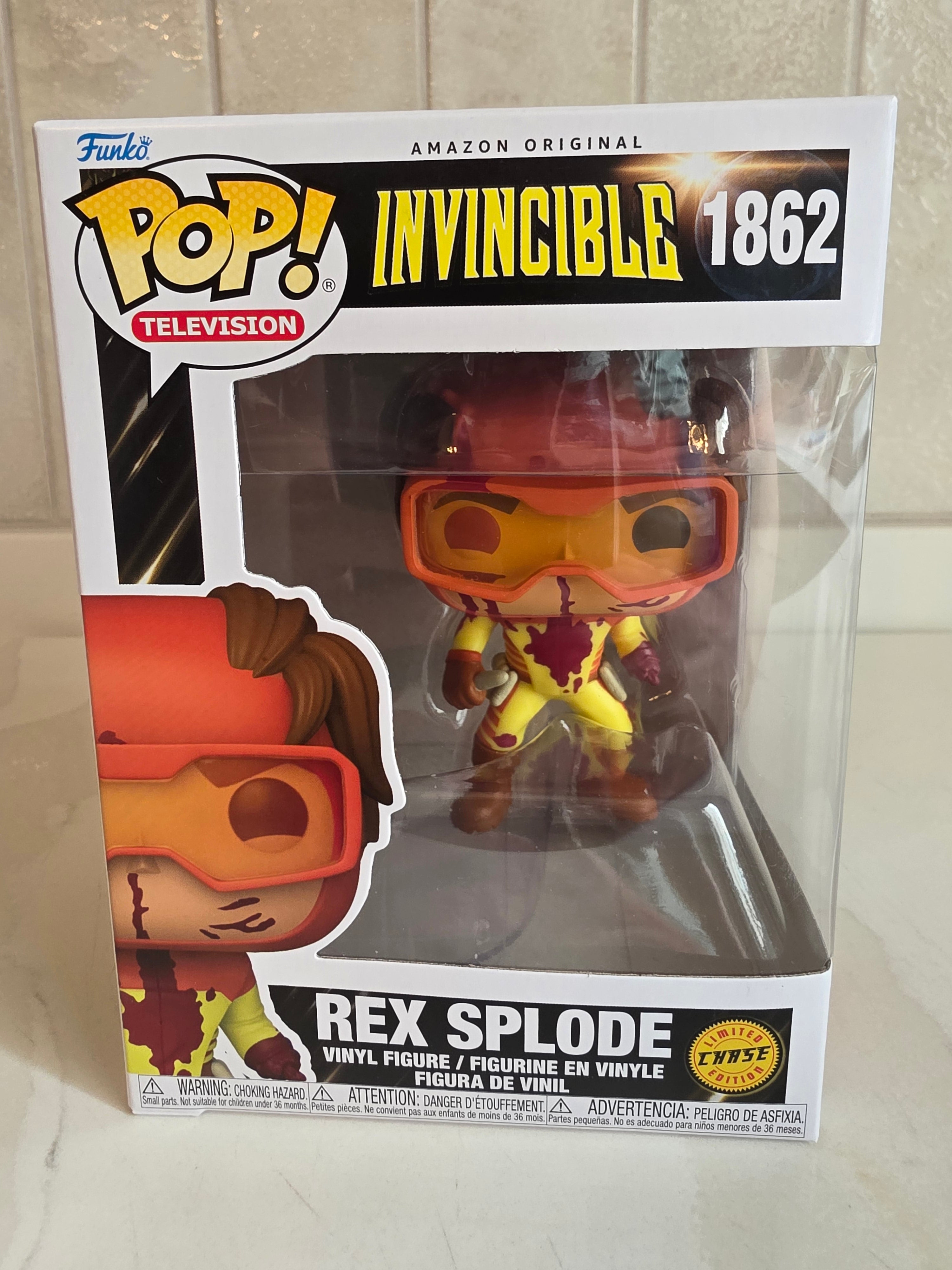 Funko Pop! Invincible Rex Splode Chase 1862 (pre-owned)