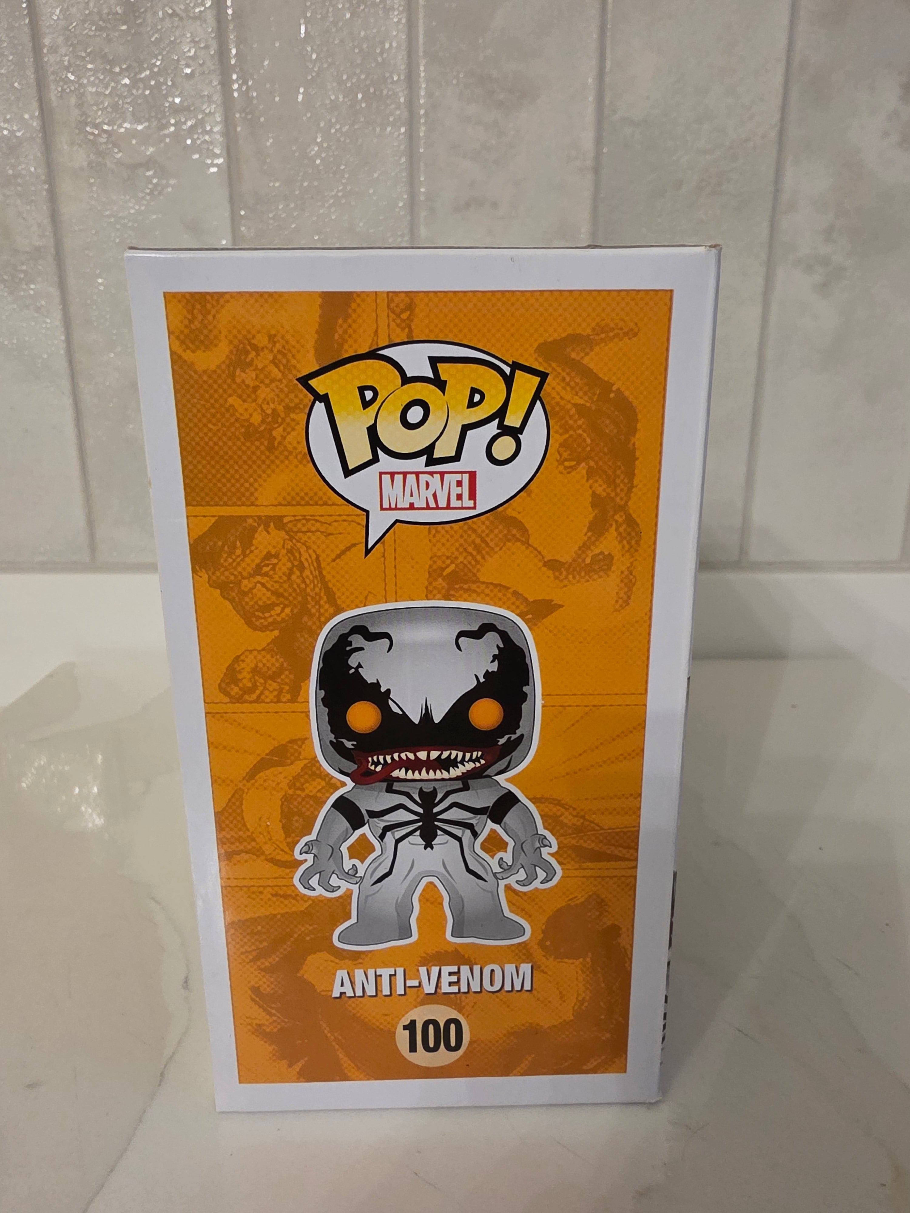 Funko Pop! Marvel Anti-venom 100 (underground toys exclusive) (pre-owned)
