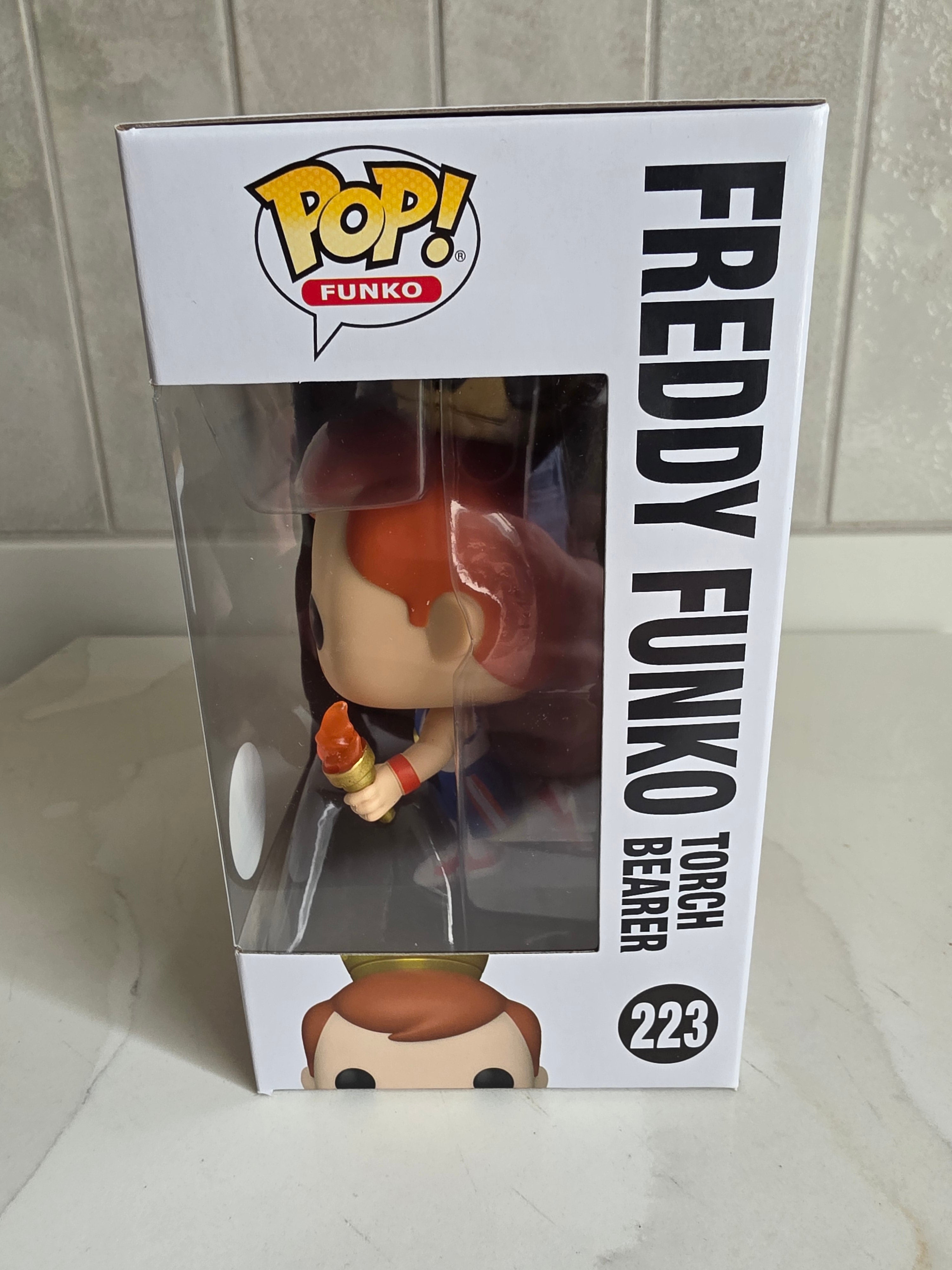 Funko Pop! Freddy Funko Tourch Bearer 223 (pre-owned)
