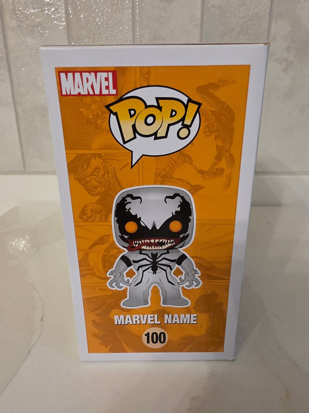 Funko Pop! (MISPRINT) Marvel Anti-Venom 100 (pre-owned)