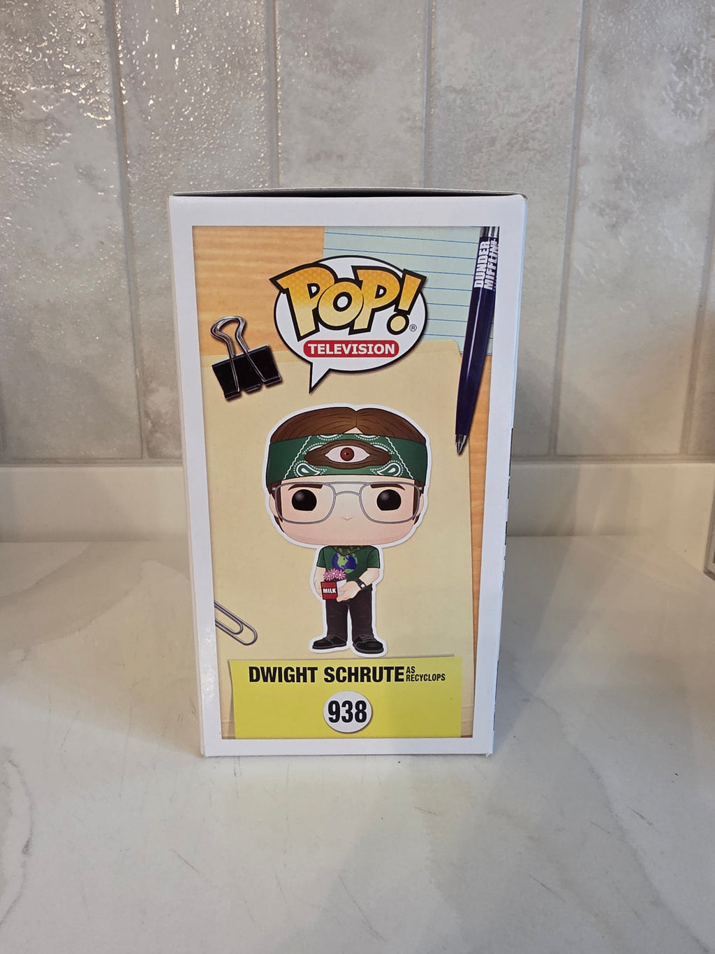 Funko Pop! The office Dwight Schrute as Recyclops 938 (pre-owned)