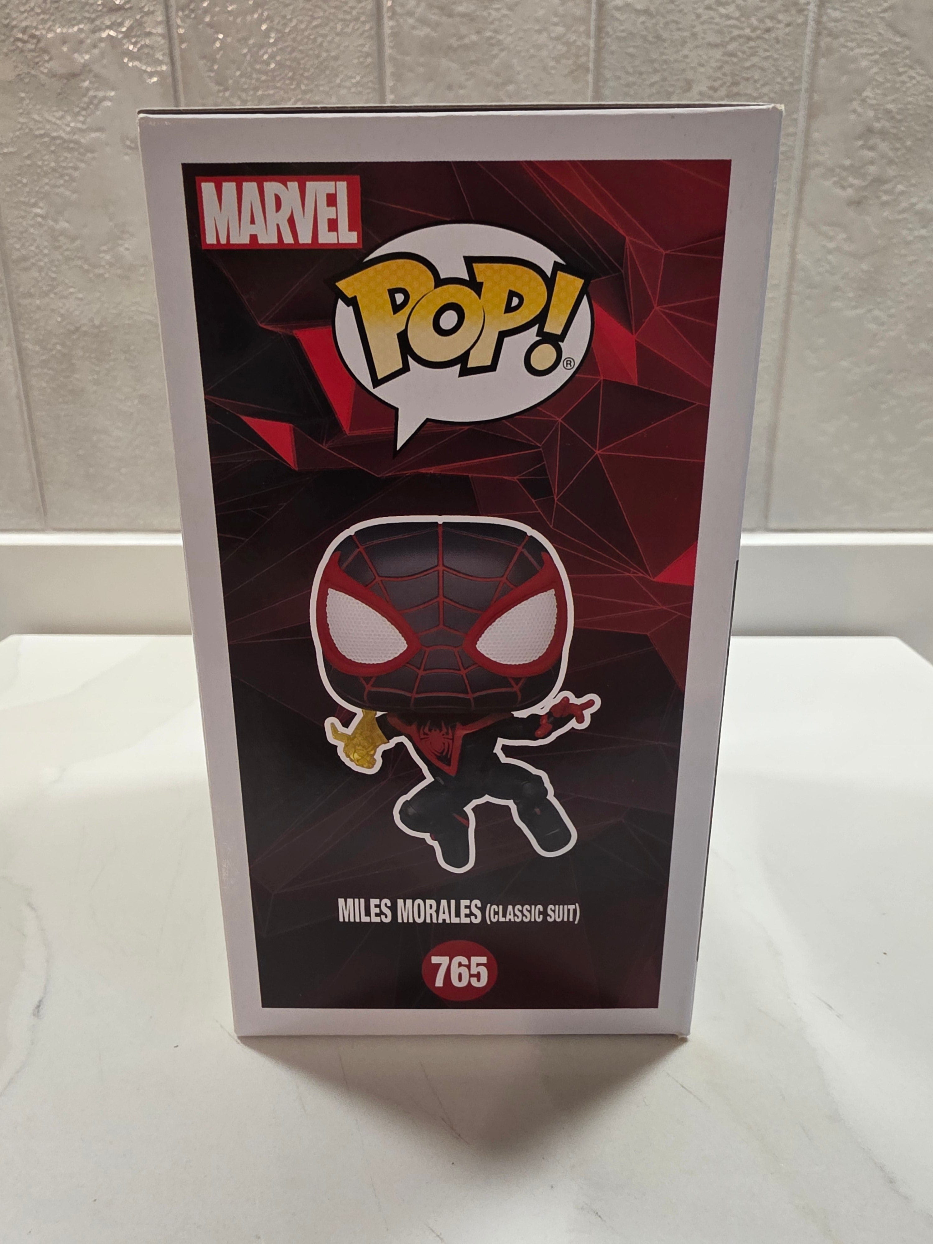 Funko Pop! Marvel Miles Morales (Classic Suit) 765 (pre-owned)