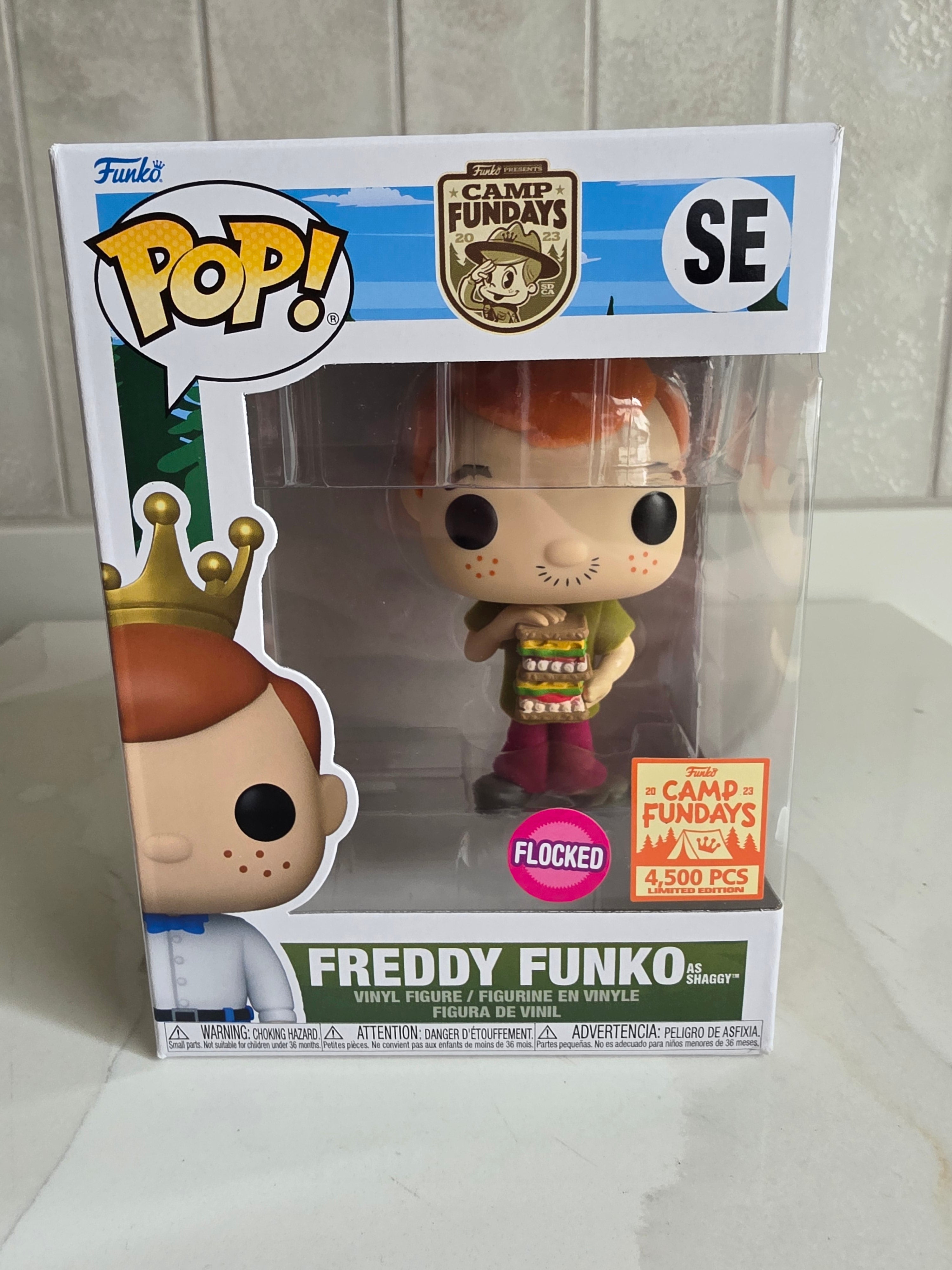 Funko Pop! Freddy Funko as Shaggy SE 2023 (flocked) 4500 pieces (pre-owned)