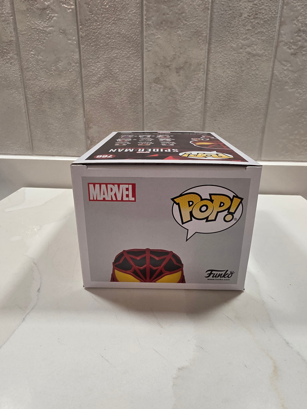 Funko Pop! Marvel Miles Morales (S.T.R.I.K.E. Suit) 766 (pre-owned)