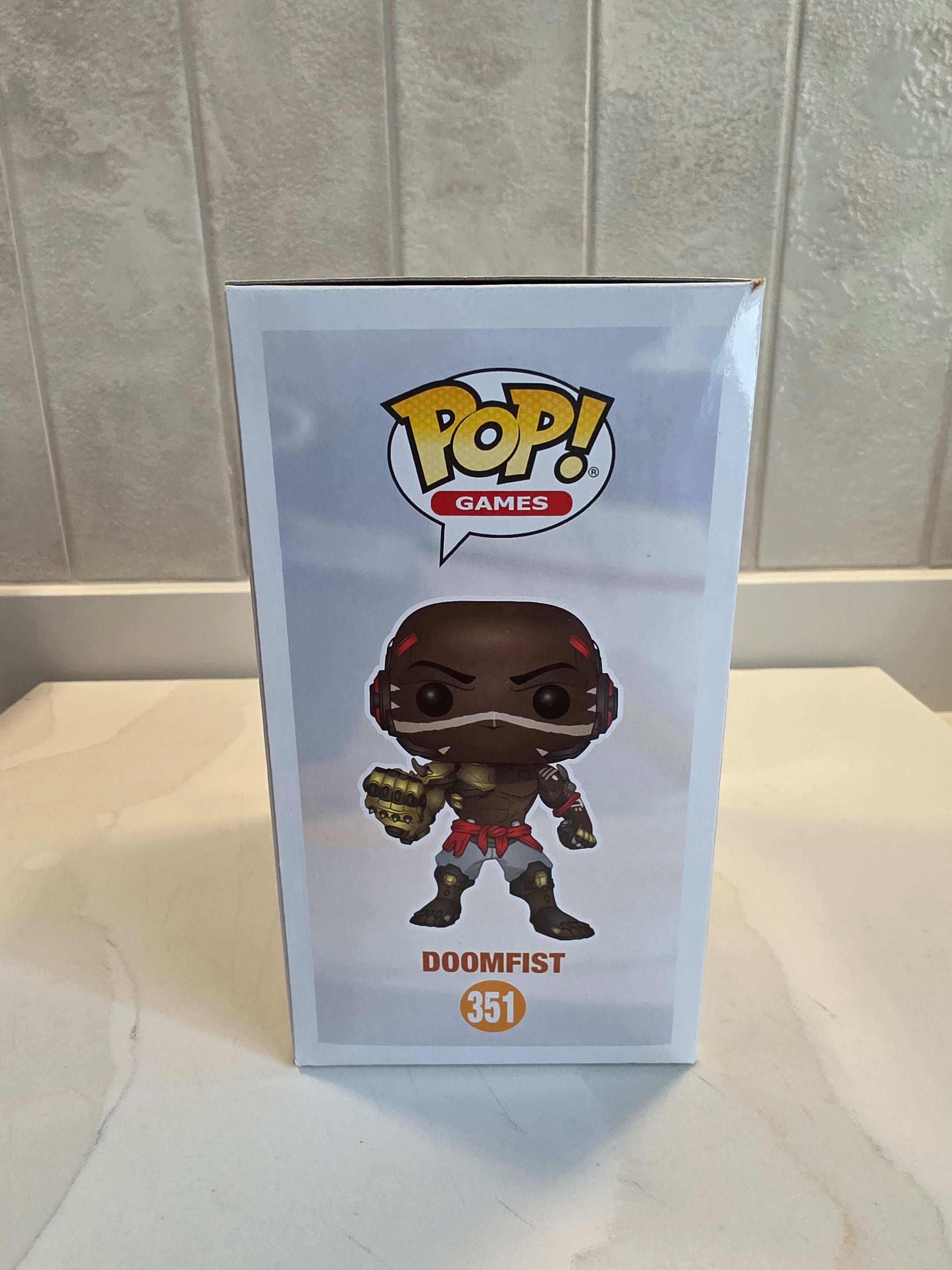 Funko Pop! Games Doomfist 351 (pre-owned)