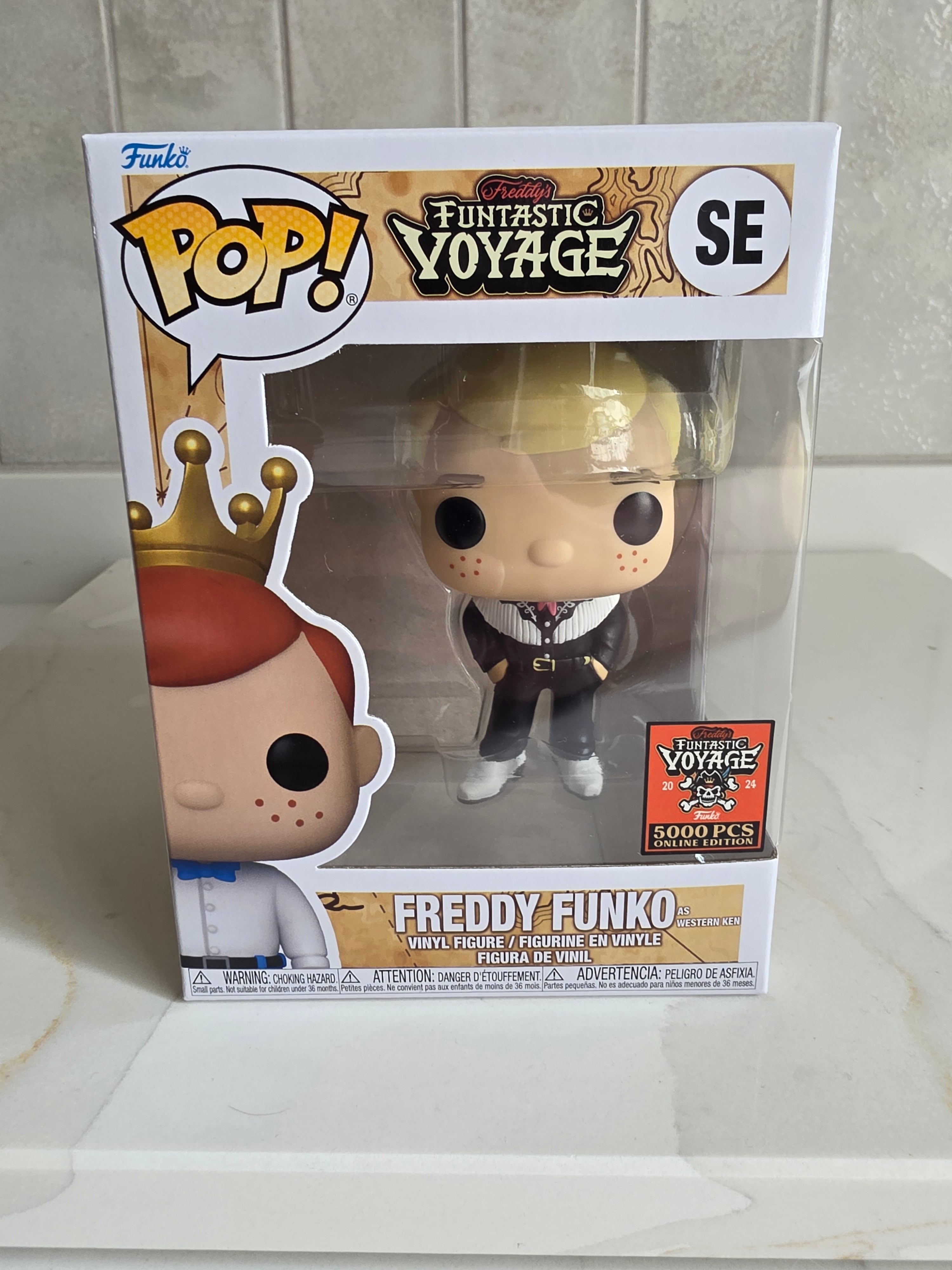 Funko Pop! Freddy Funko as Western Ken SE 2024 (pre-owned)