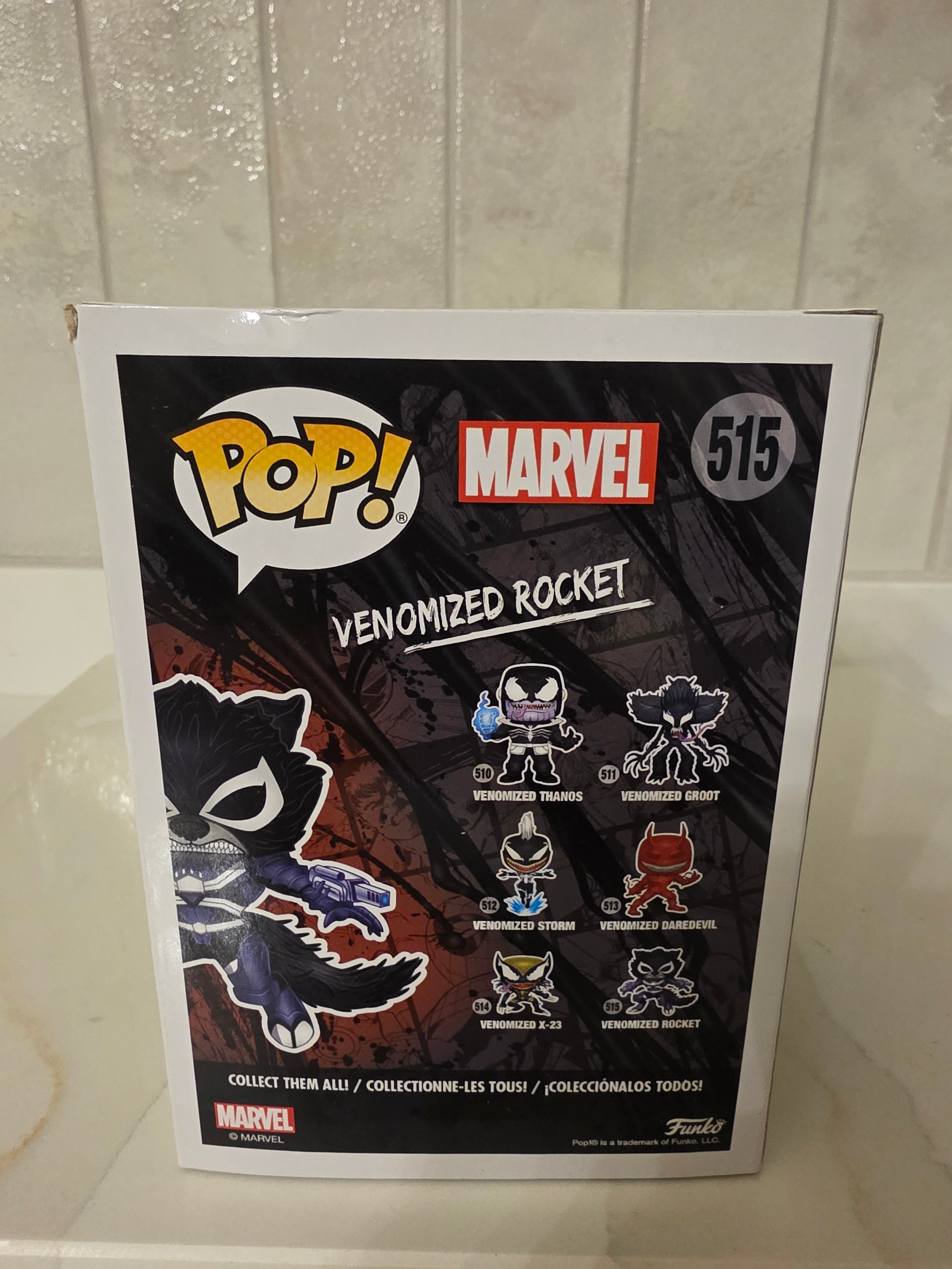Funko Pop! Marvel Venomized Rocket 515 (pre-owned)